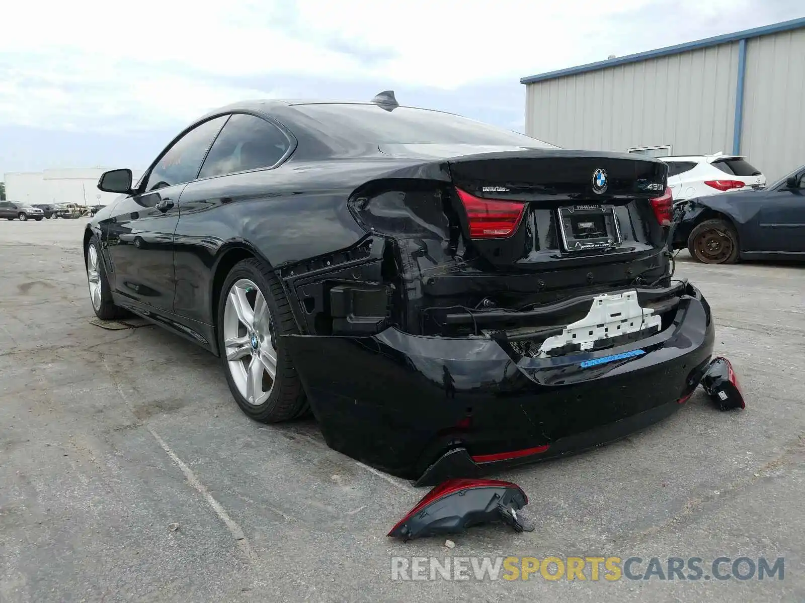 3 Photograph of a damaged car WBA4W3C59KAF91869 BMW 4 SERIES 2019