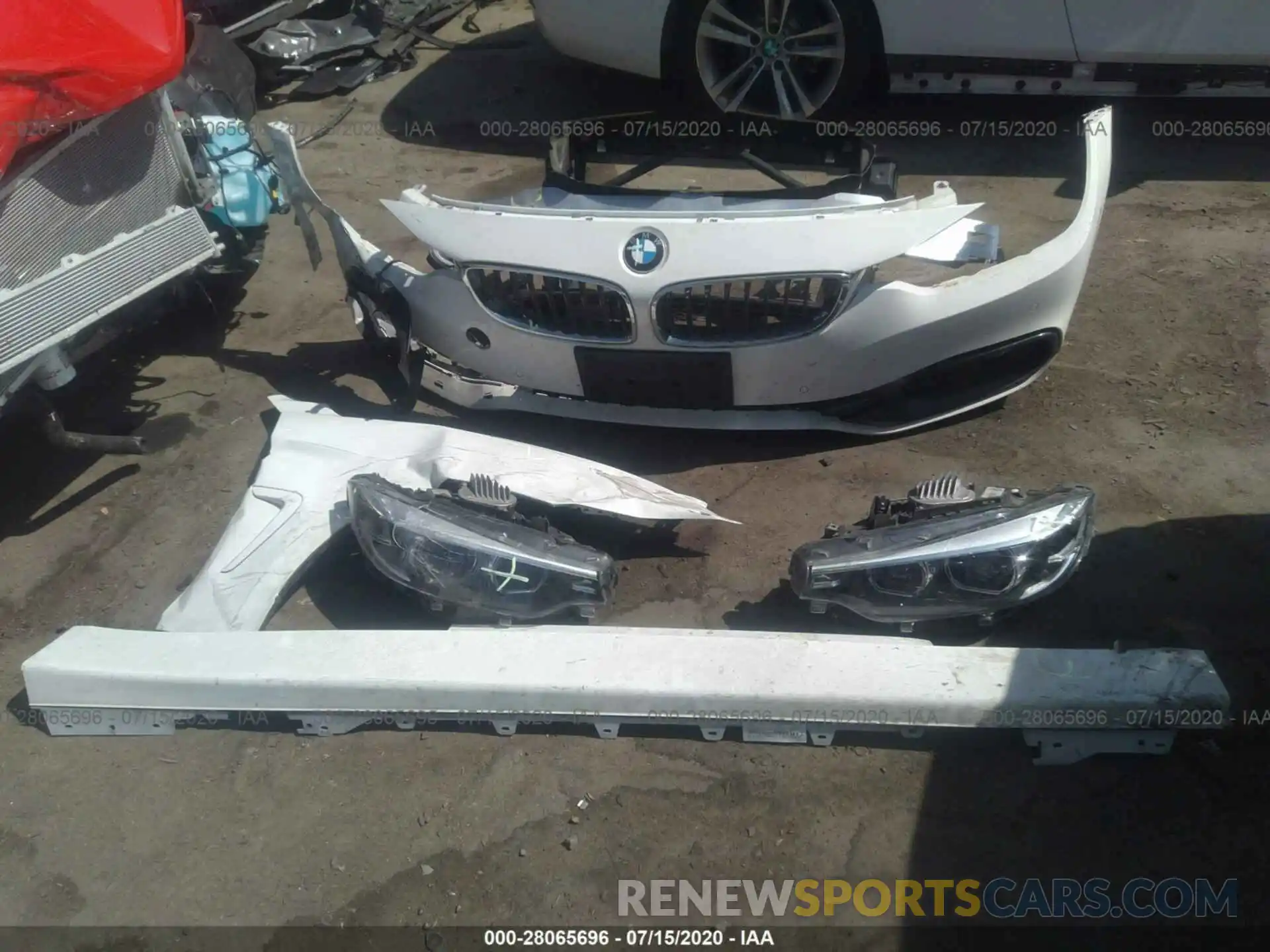 12 Photograph of a damaged car WBA4W3C59KAF92200 BMW 4 SERIES 2019