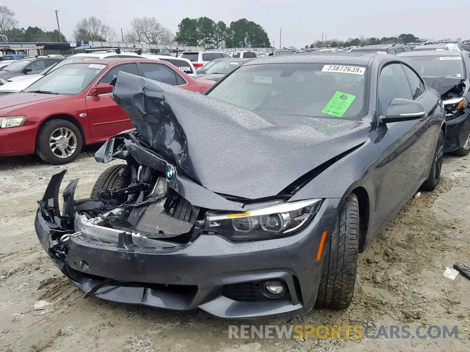 2 Photograph of a damaged car WBA4W3C59KAF92486 BMW 4 SERIES 2019