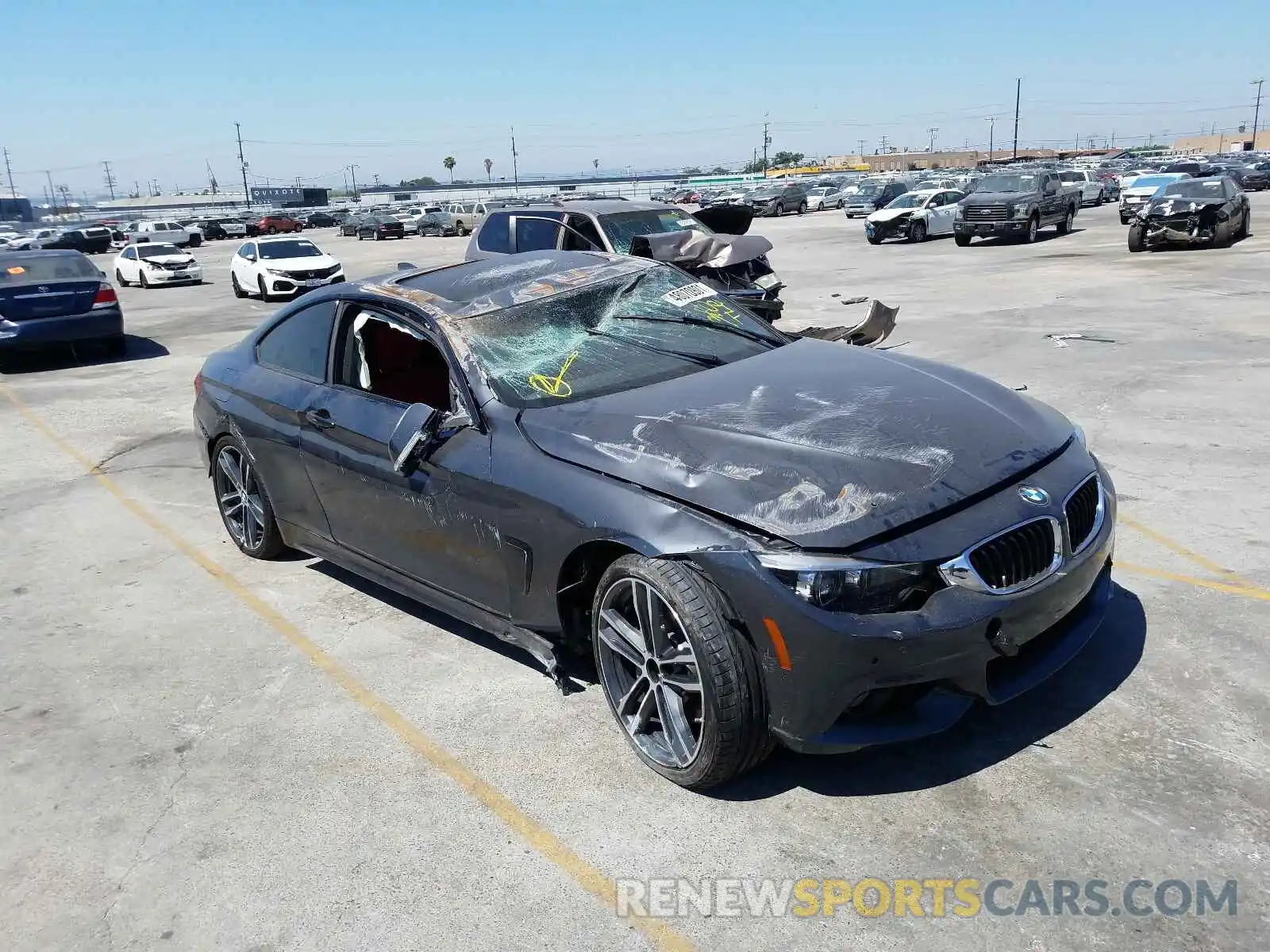 9 Photograph of a damaged car WBA4W3C5XKAF92948 BMW 4 SERIES 2019