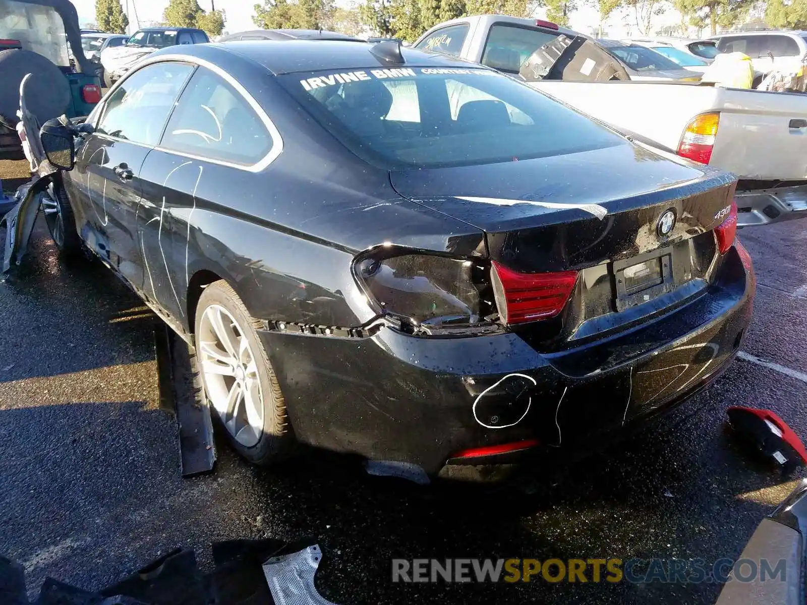 3 Фотография поврежденного автомобиля WBA4W3C5XKAF93646 BMW 4 SERIES 2019