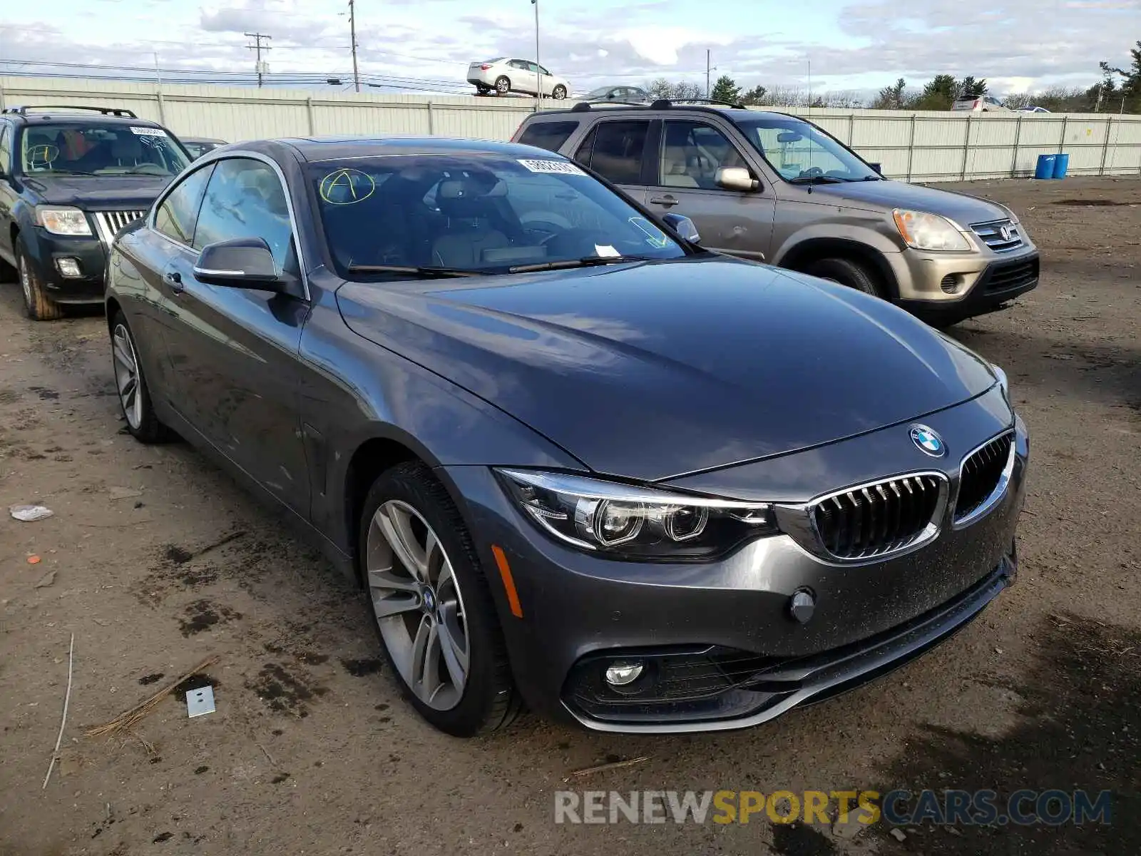 1 Photograph of a damaged car WBA4W5C50KAE49826 BMW 4 SERIES 2019