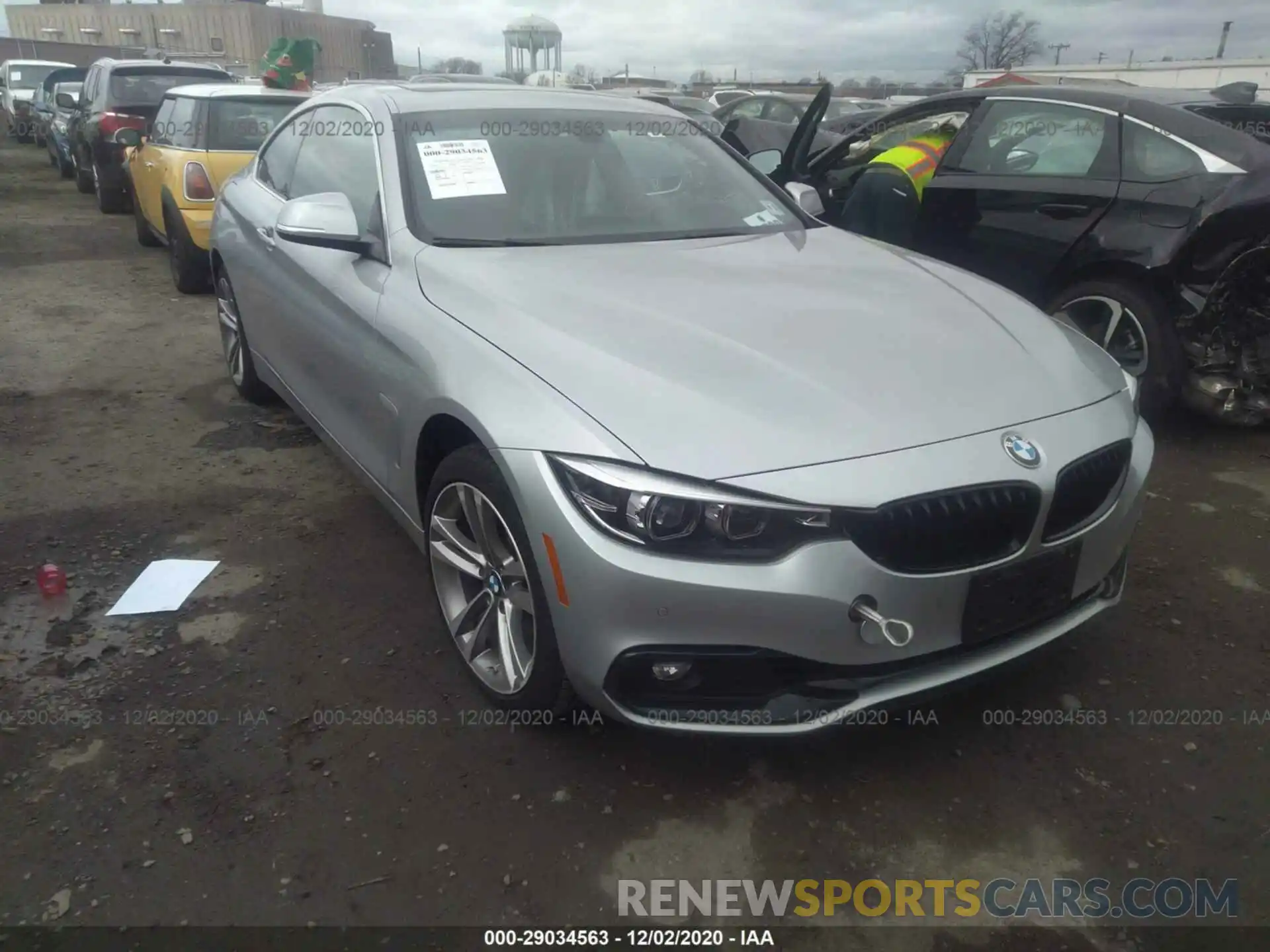 1 Фотография поврежденного автомобиля WBA4W5C51KAE43839 BMW 4 SERIES 2019