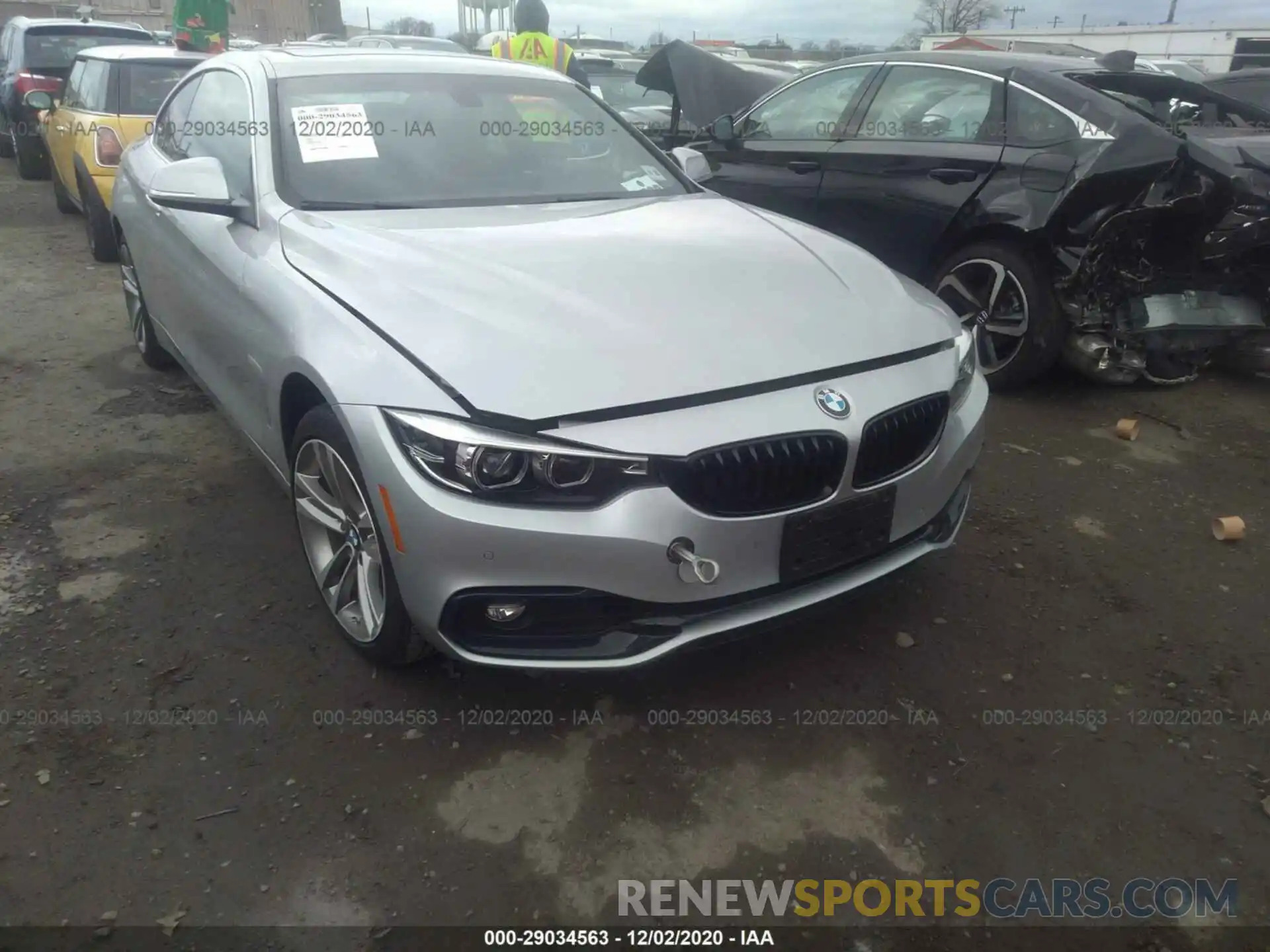 6 Photograph of a damaged car WBA4W5C51KAE43839 BMW 4 SERIES 2019