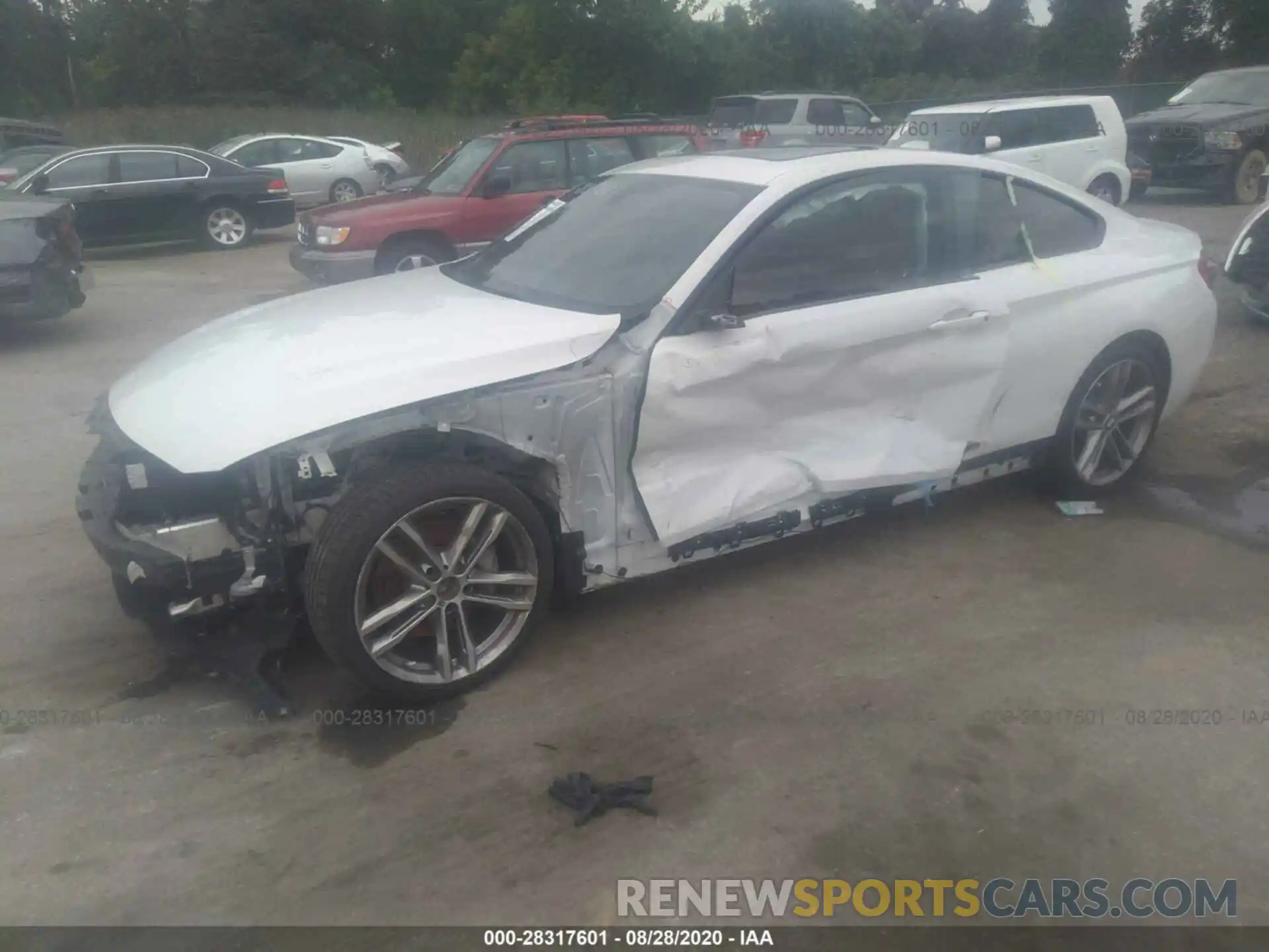 2 Photograph of a damaged car WBA4W5C51KAE49625 BMW 4 SERIES 2019