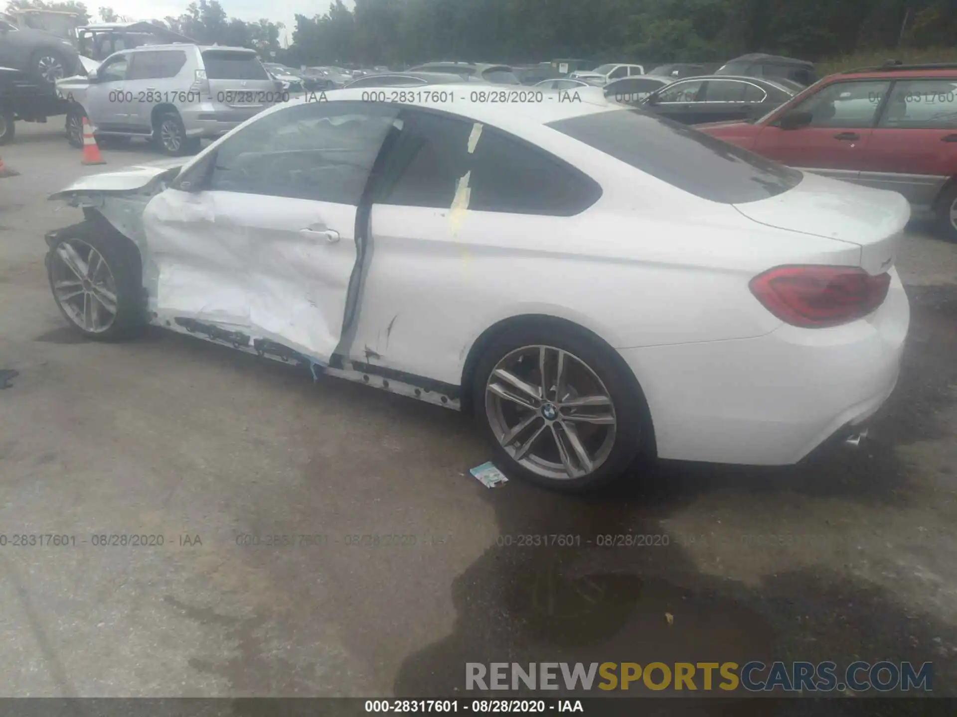 3 Photograph of a damaged car WBA4W5C51KAE49625 BMW 4 SERIES 2019