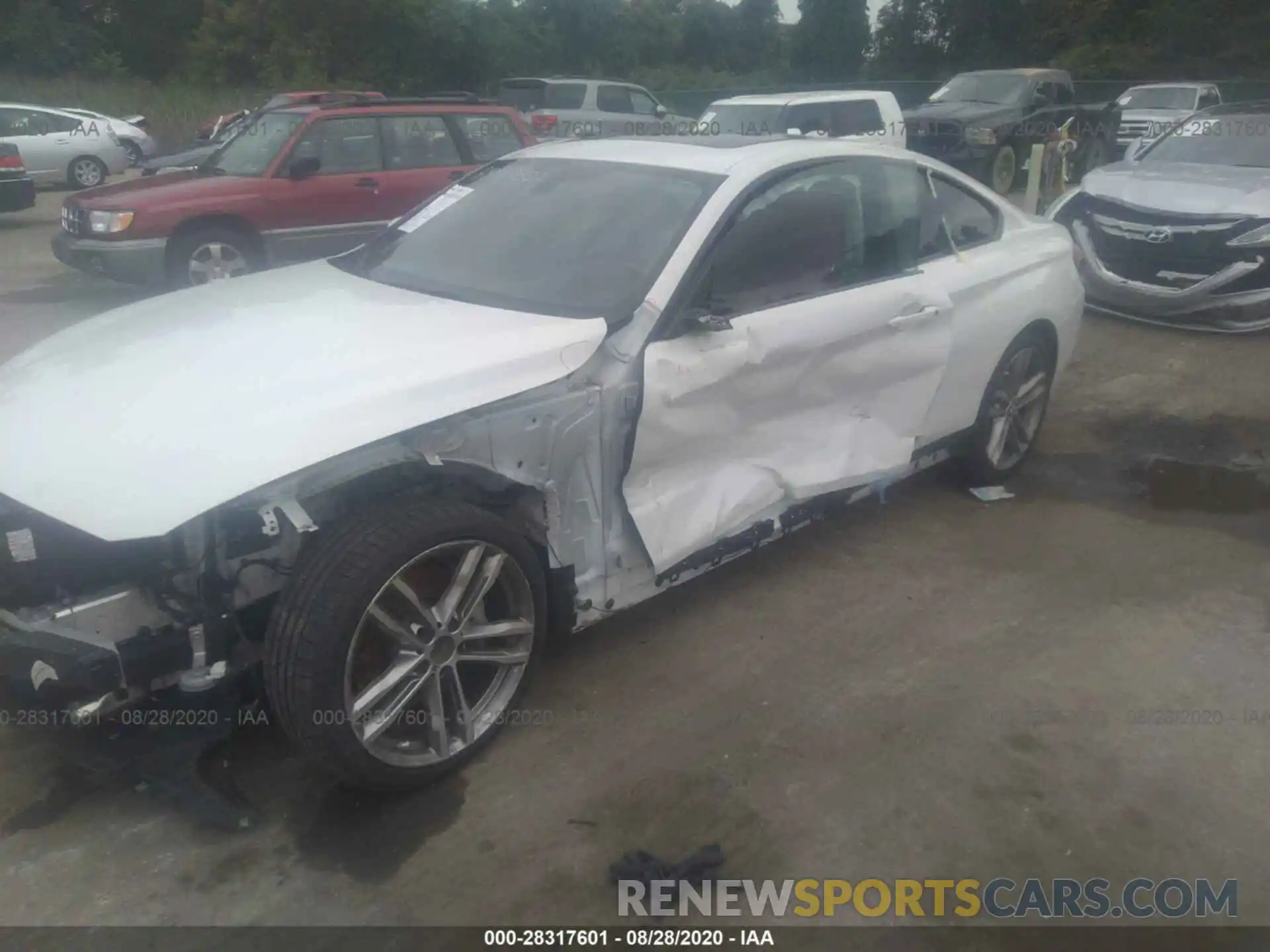 6 Фотография поврежденного автомобиля WBA4W5C51KAE49625 BMW 4 SERIES 2019