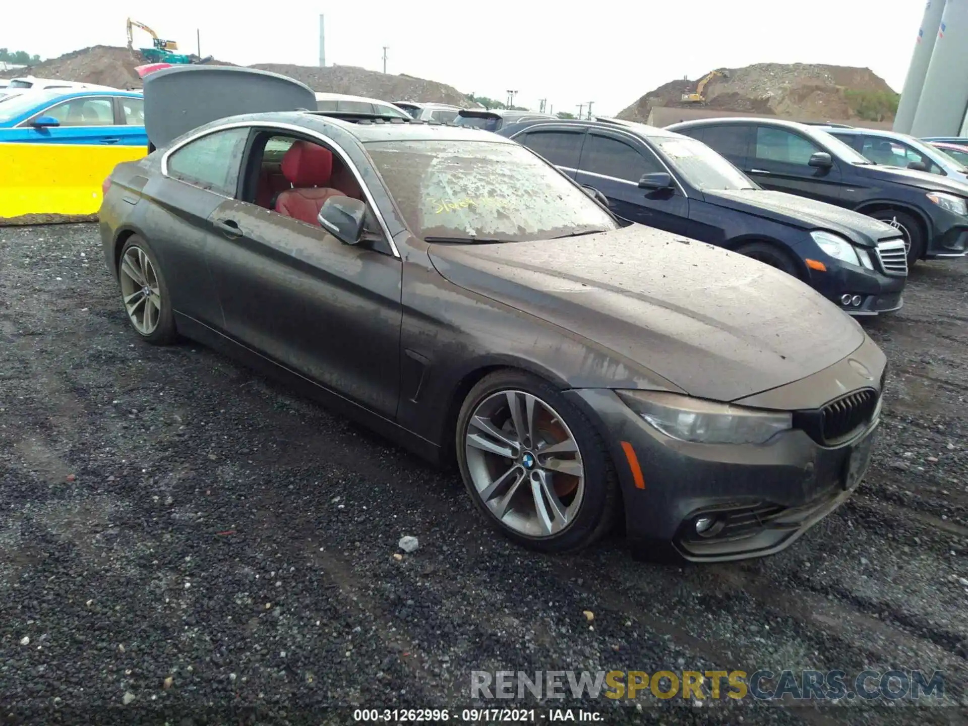 1 Photograph of a damaged car WBA4W5C51KAE51276 BMW 4 SERIES 2019