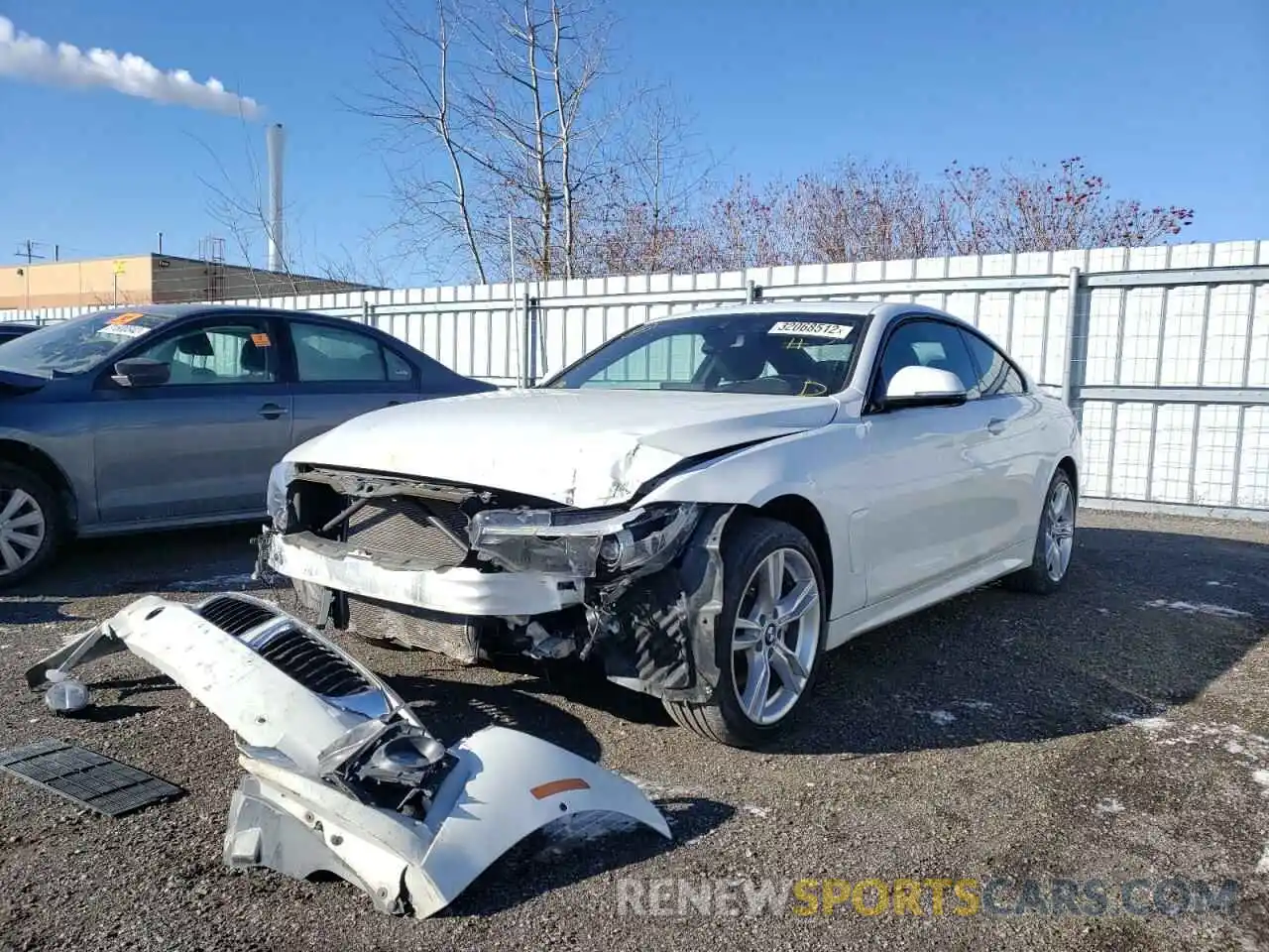 2 Photograph of a damaged car WBA4W5C52KAE43610 BMW 4 SERIES 2019