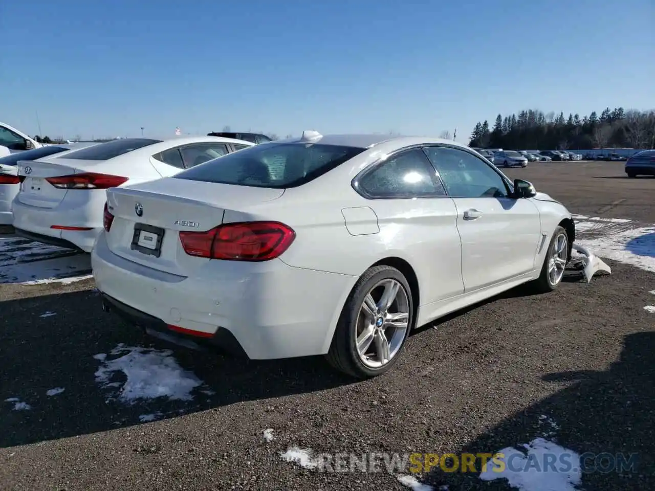 4 Фотография поврежденного автомобиля WBA4W5C52KAE43610 BMW 4 SERIES 2019