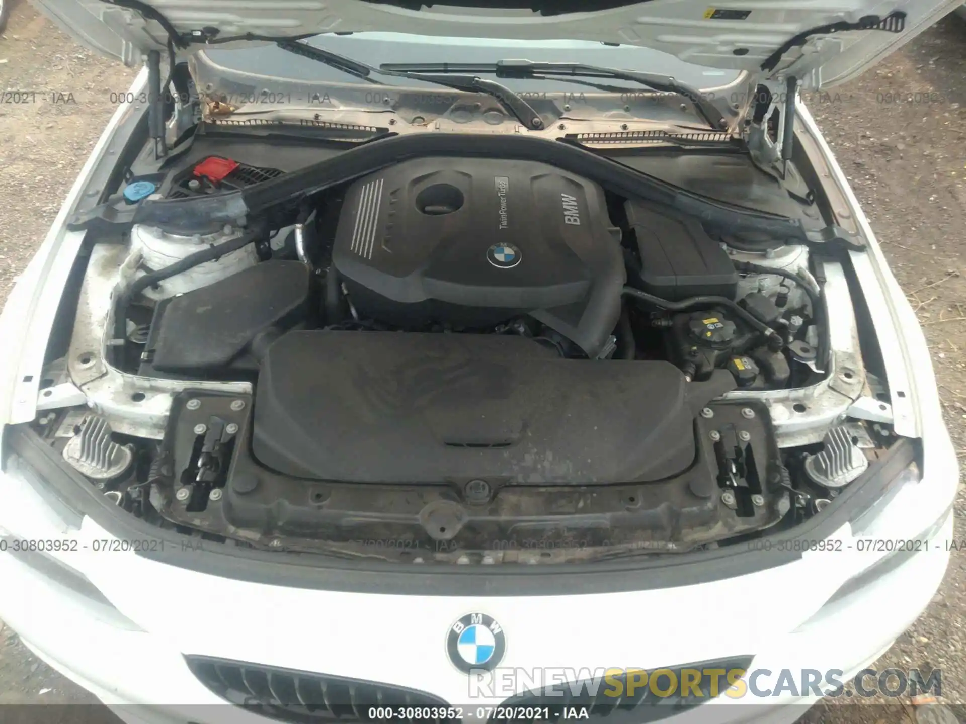 10 Photograph of a damaged car WBA4W5C52KAE43705 BMW 4 SERIES 2019