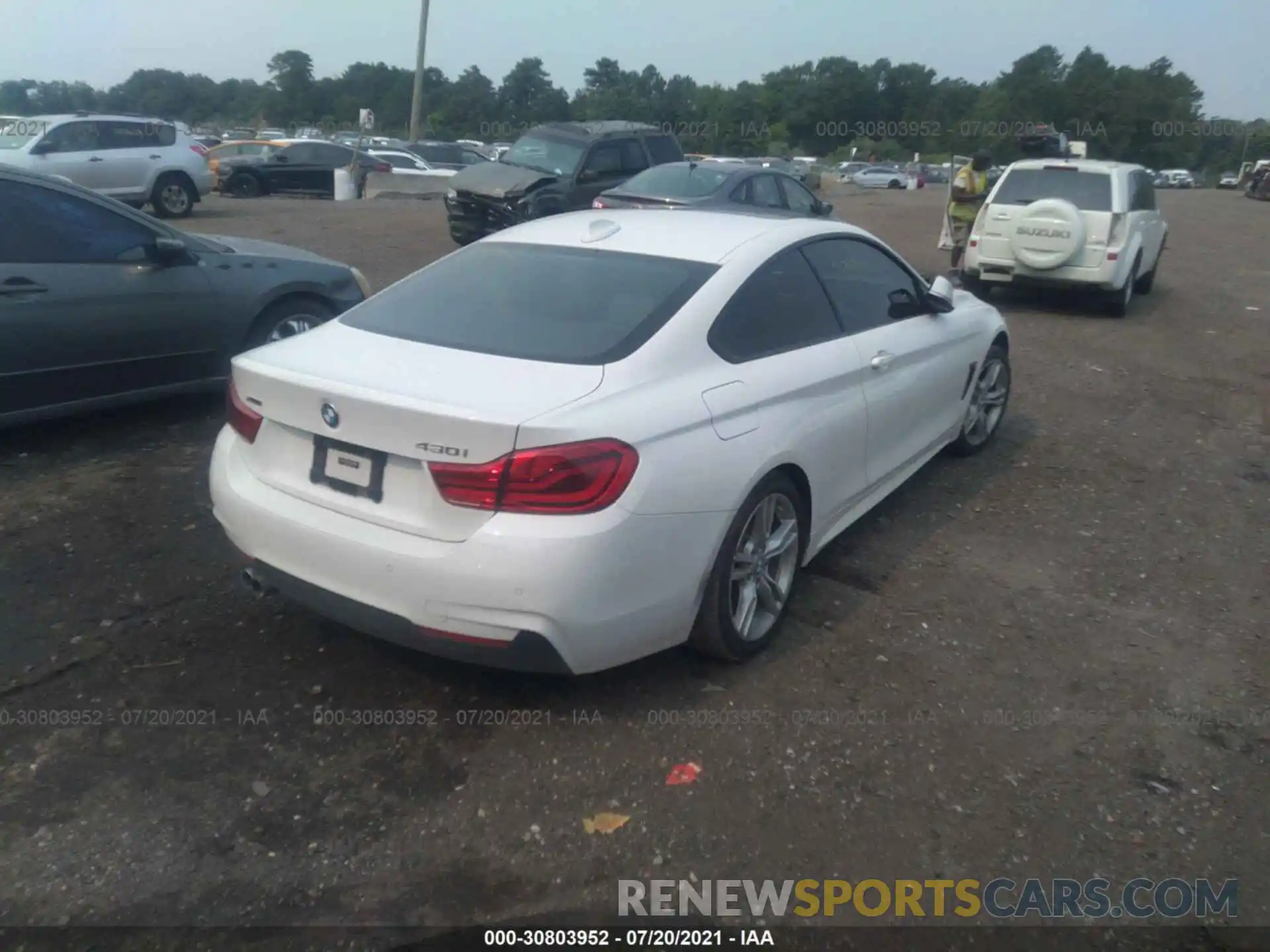 4 Photograph of a damaged car WBA4W5C52KAE43705 BMW 4 SERIES 2019