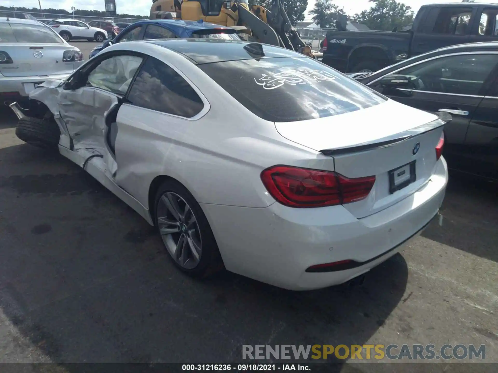 3 Photograph of a damaged car WBA4W5C52KAE43901 BMW 4 SERIES 2019