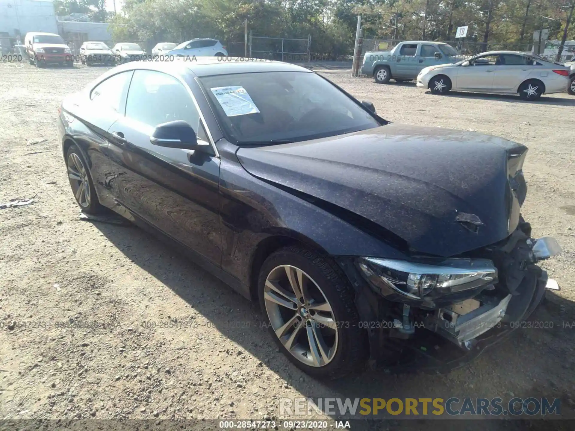 1 Photograph of a damaged car WBA4W5C53KAE43681 BMW 4 SERIES 2019