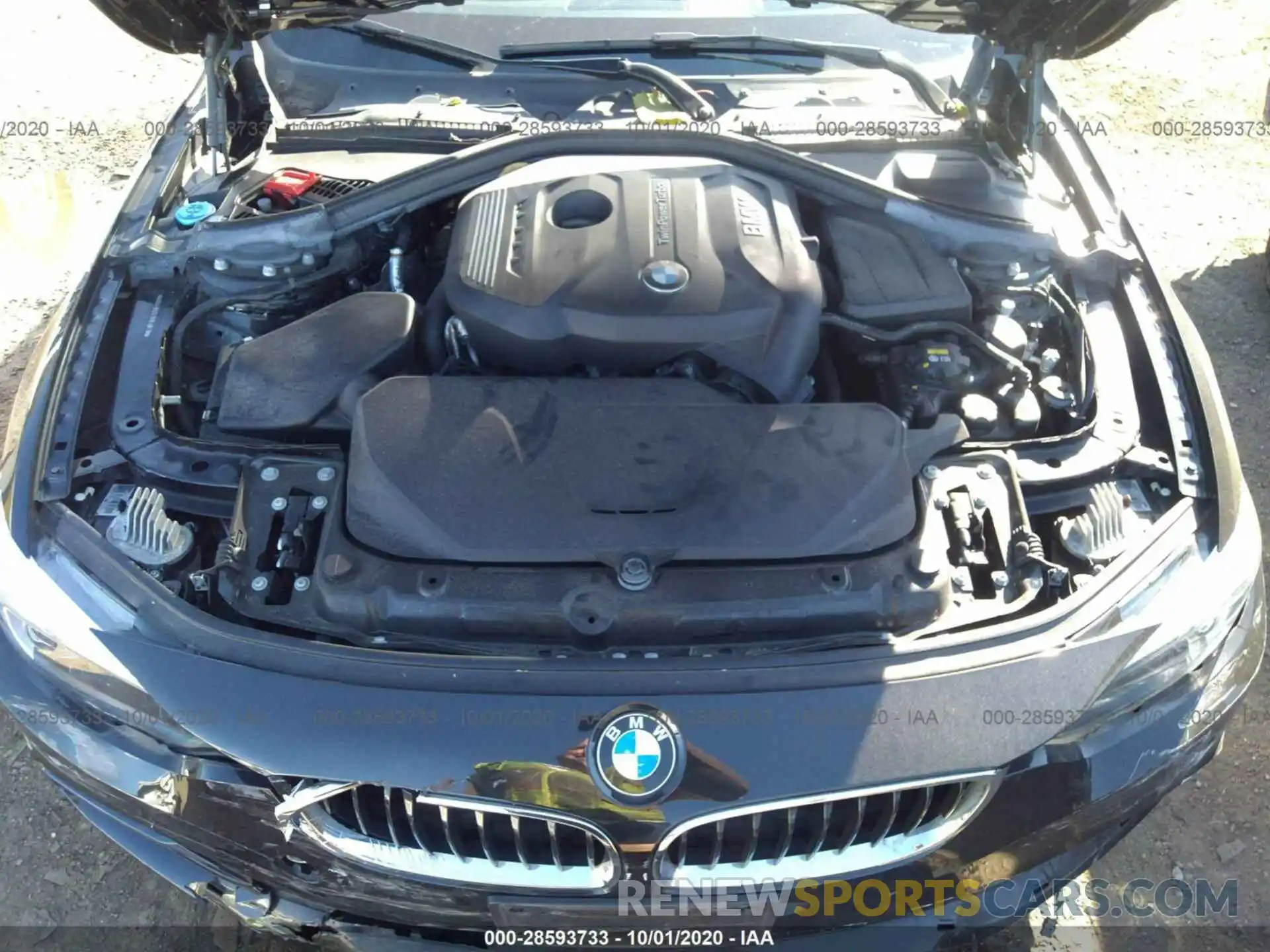 10 Photograph of a damaged car WBA4W5C53KAE49478 BMW 4 SERIES 2019