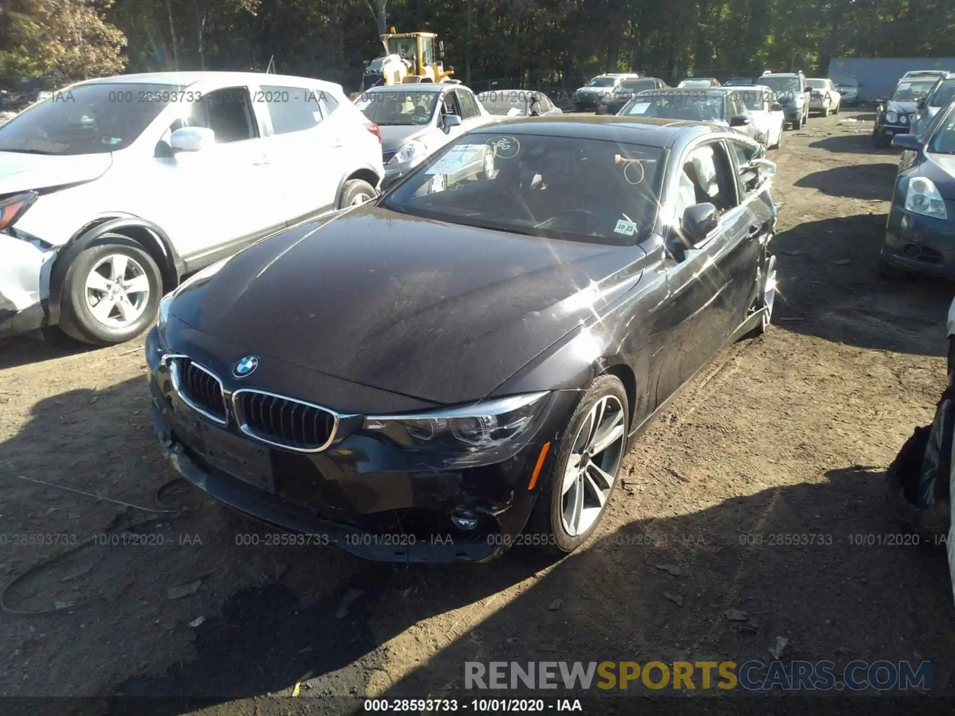 2 Photograph of a damaged car WBA4W5C53KAE49478 BMW 4 SERIES 2019