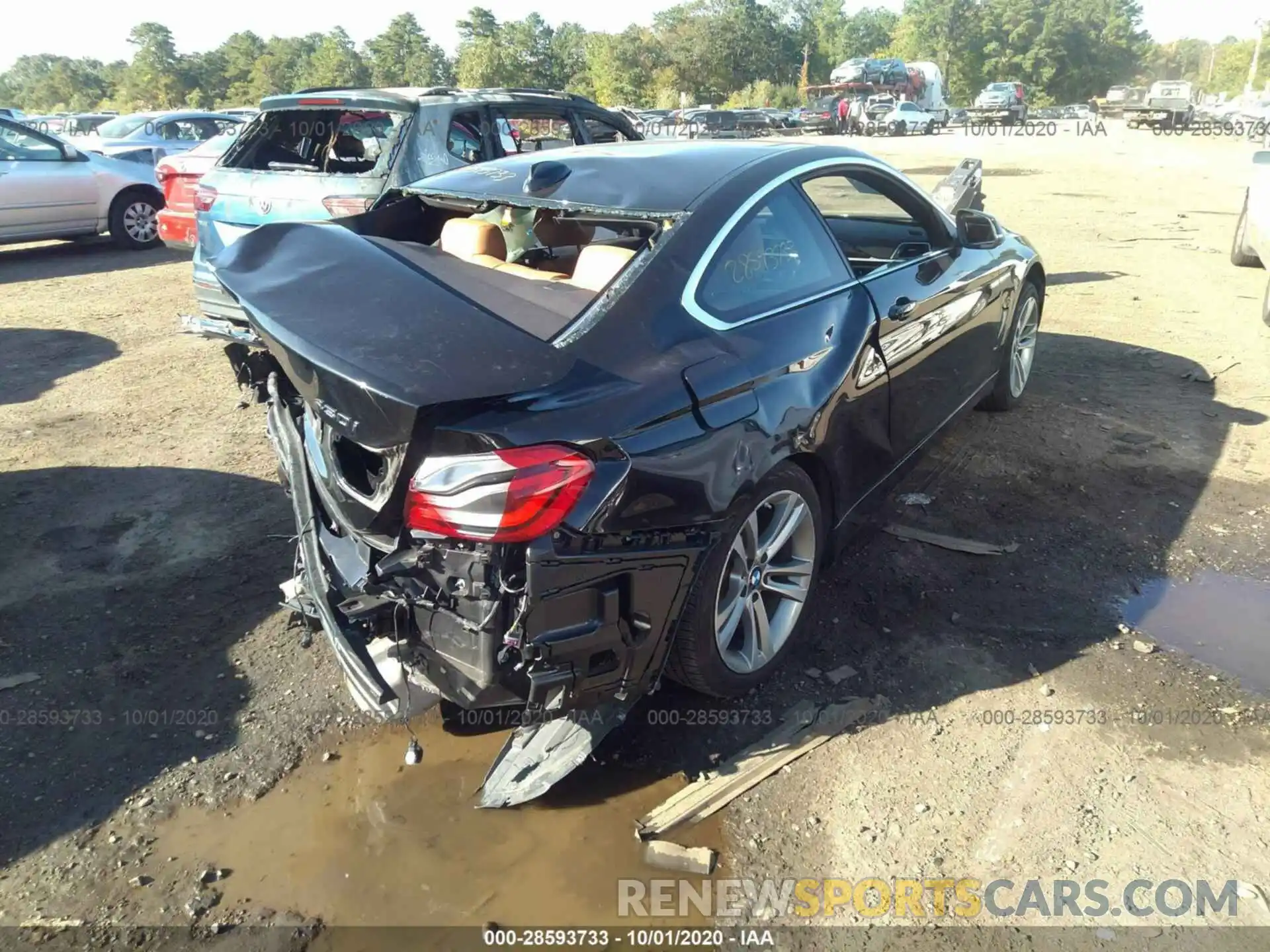 4 Photograph of a damaged car WBA4W5C53KAE49478 BMW 4 SERIES 2019