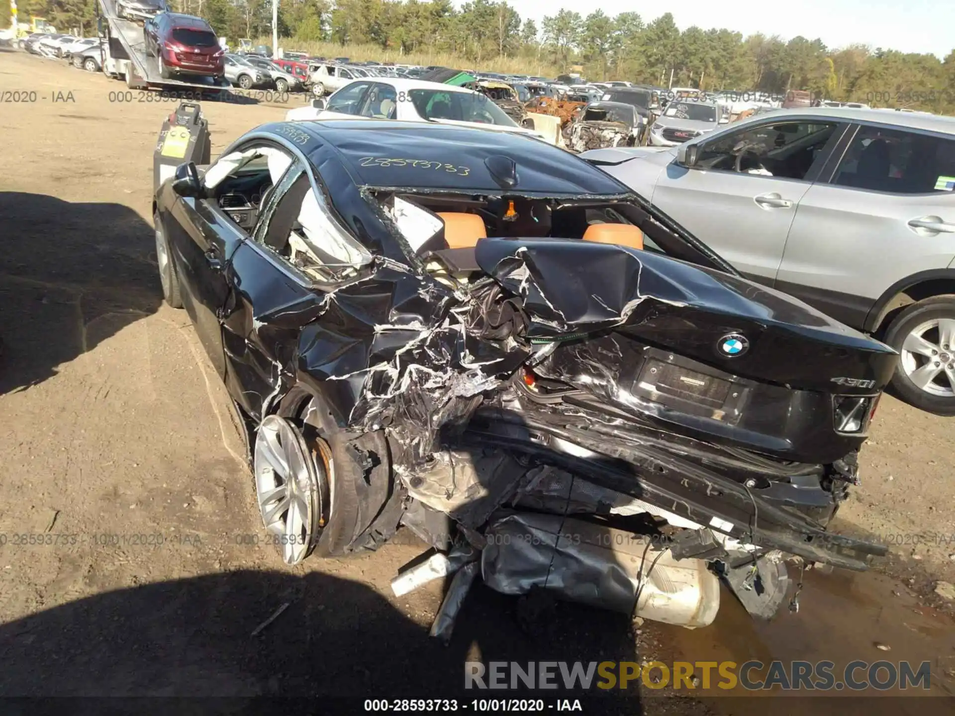 6 Photograph of a damaged car WBA4W5C53KAE49478 BMW 4 SERIES 2019