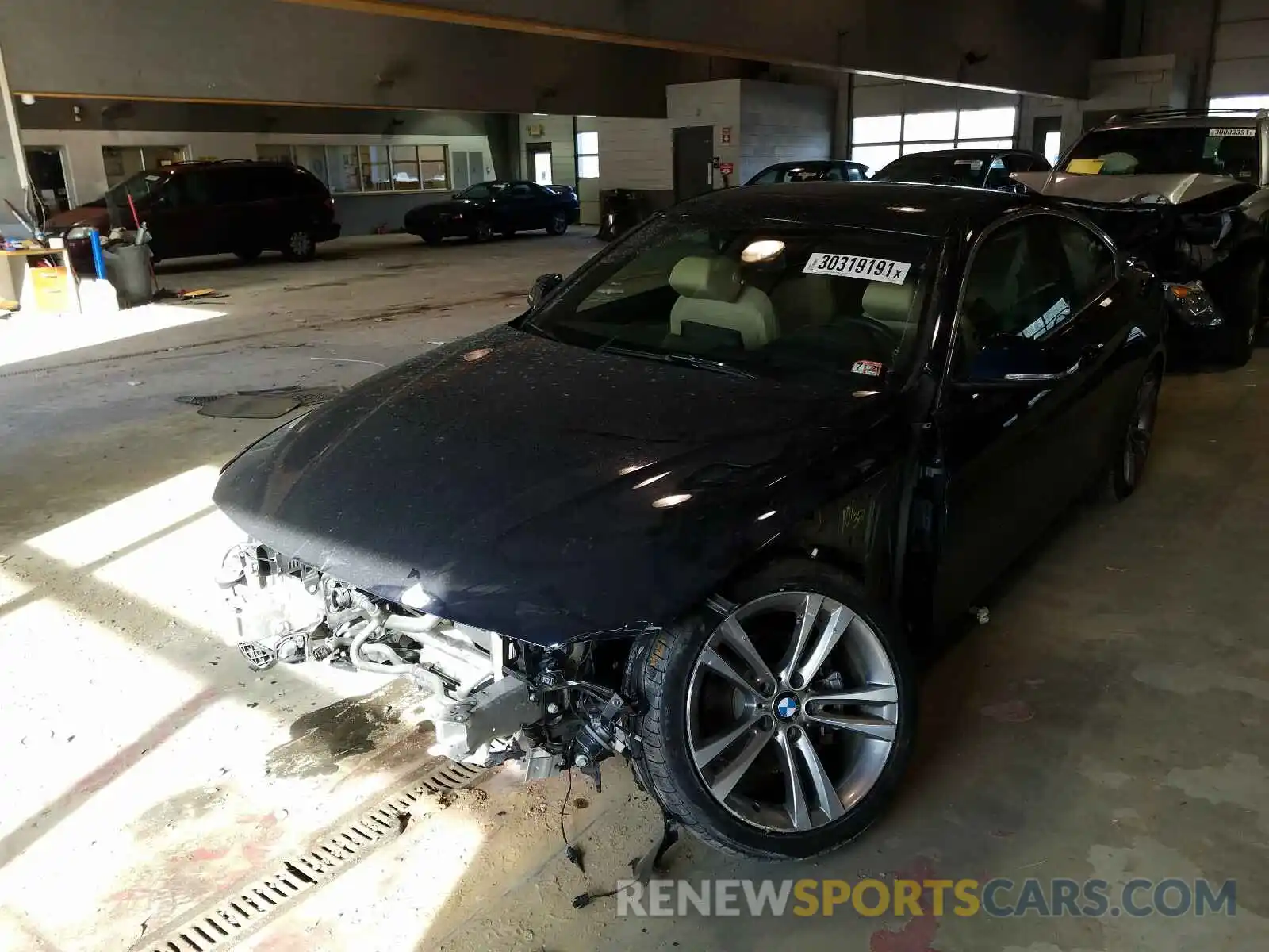 2 Photograph of a damaged car WBA4W5C53KAE50954 BMW 4 SERIES 2019