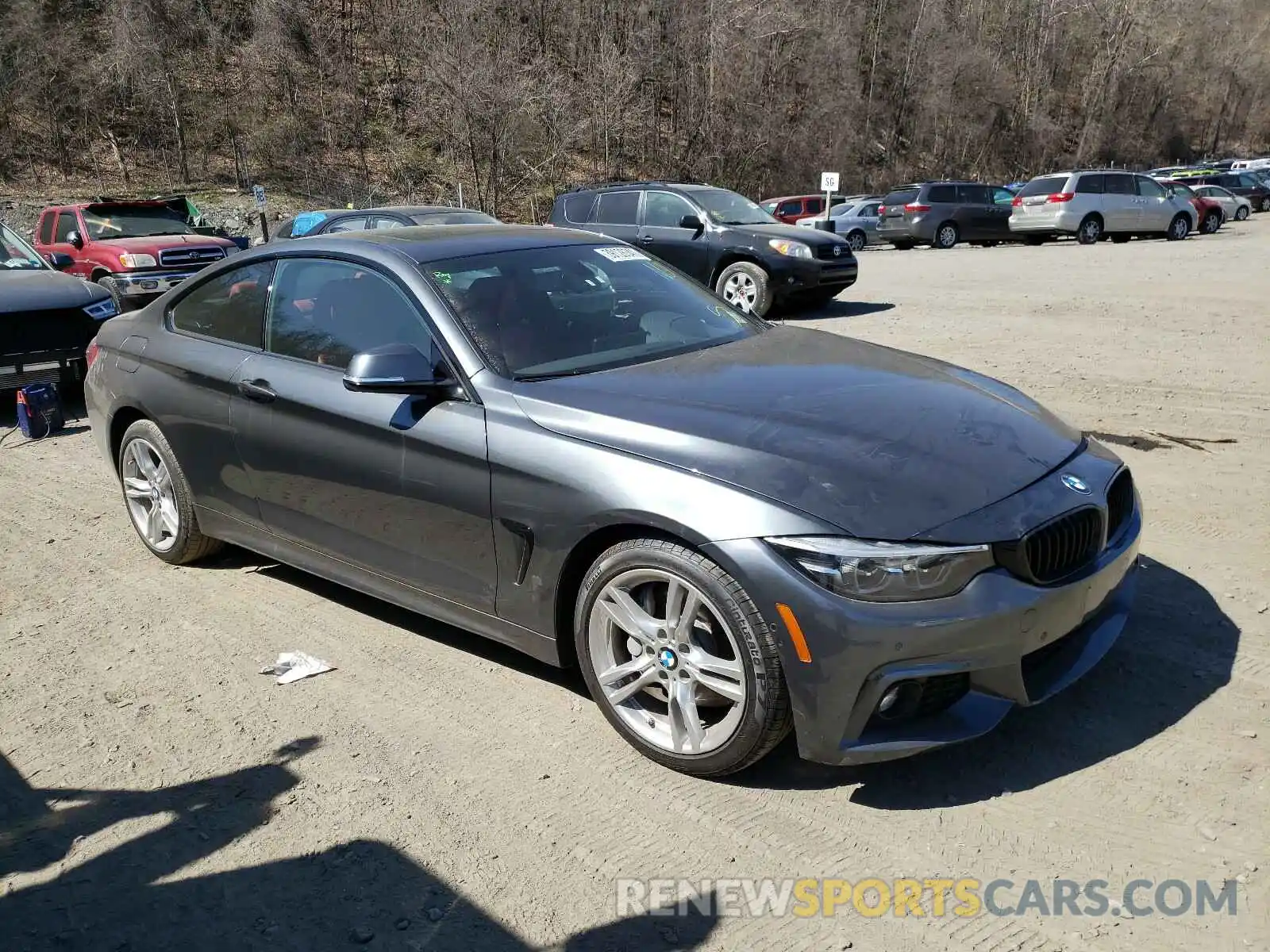 1 Photograph of a damaged car WBA4W5C53KAE51277 BMW 4 SERIES 2019