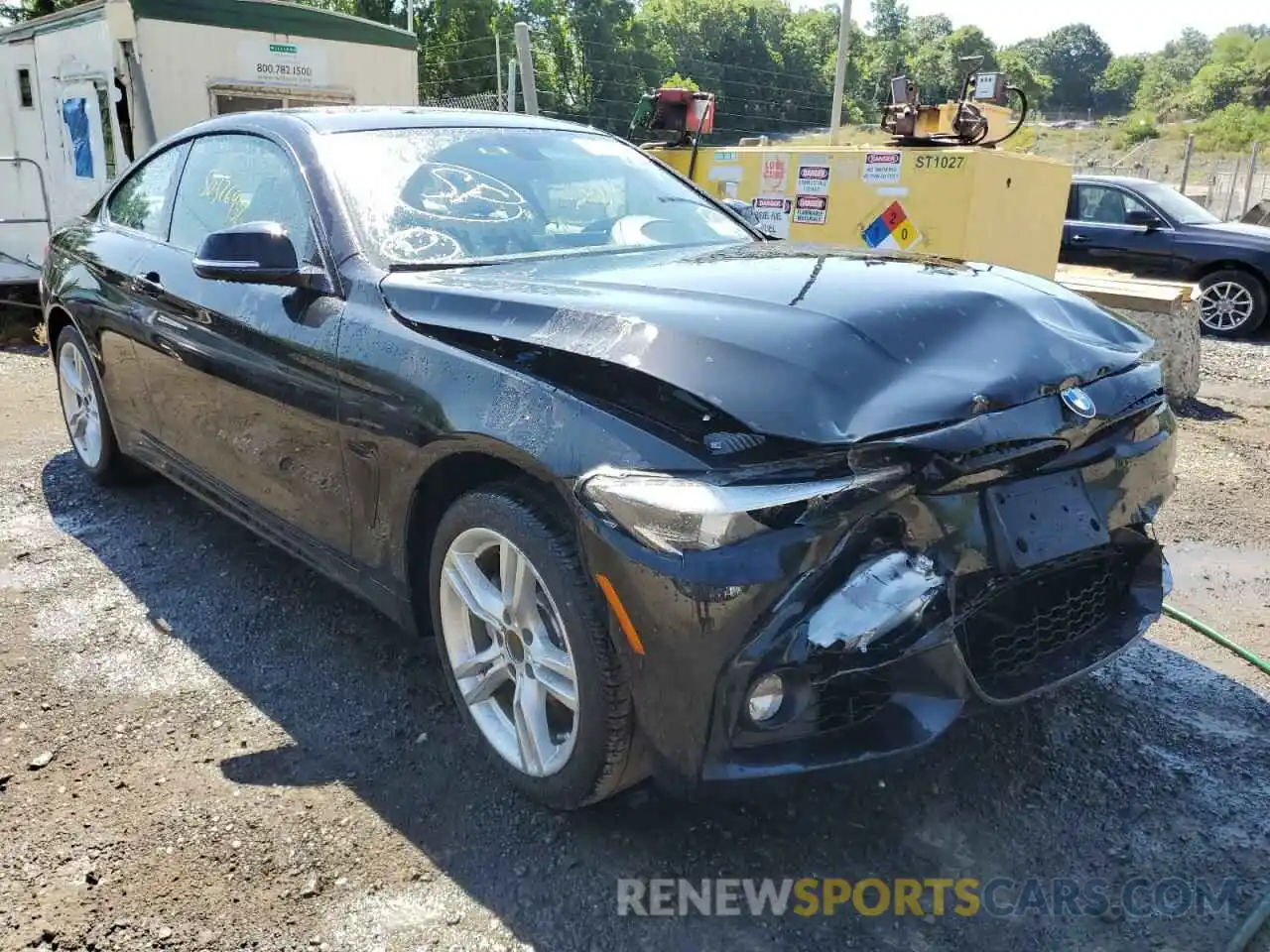 1 Photograph of a damaged car WBA4W5C54KAE43690 BMW 4 SERIES 2019