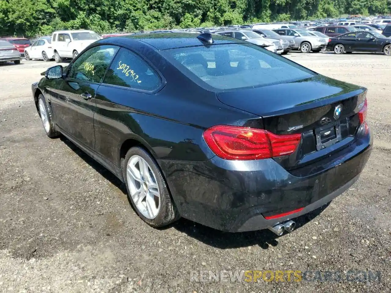 3 Фотография поврежденного автомобиля WBA4W5C54KAE43690 BMW 4 SERIES 2019