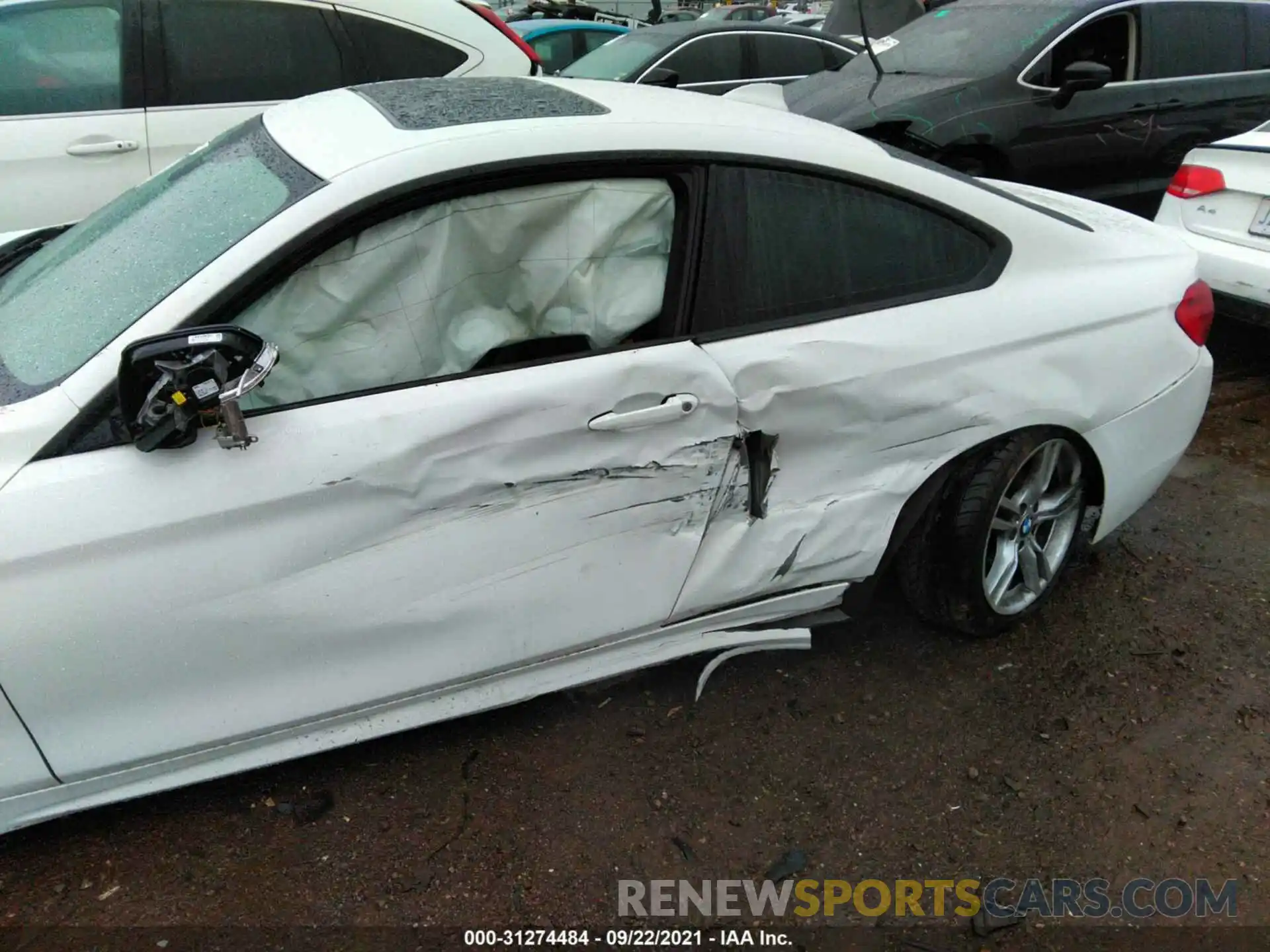 6 Photograph of a damaged car WBA4W5C54KAE49652 BMW 4 SERIES 2019