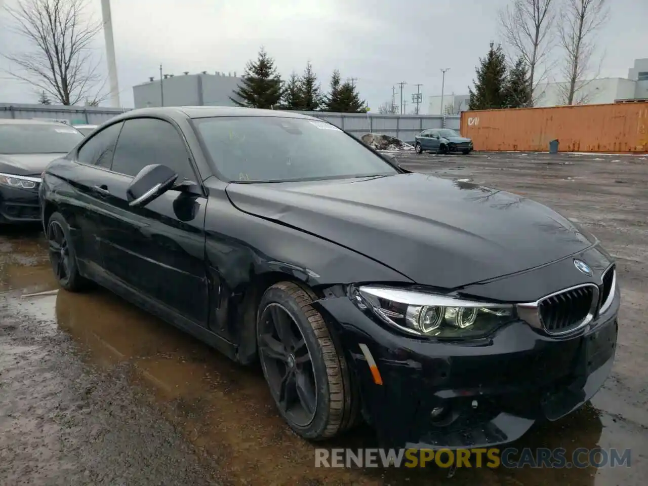 1 Photograph of a damaged car WBA4W5C54KAE50848 BMW 4 SERIES 2019