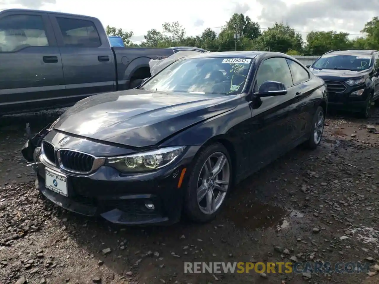 2 Фотография поврежденного автомобиля WBA4W5C54KAE51269 BMW 4 SERIES 2019