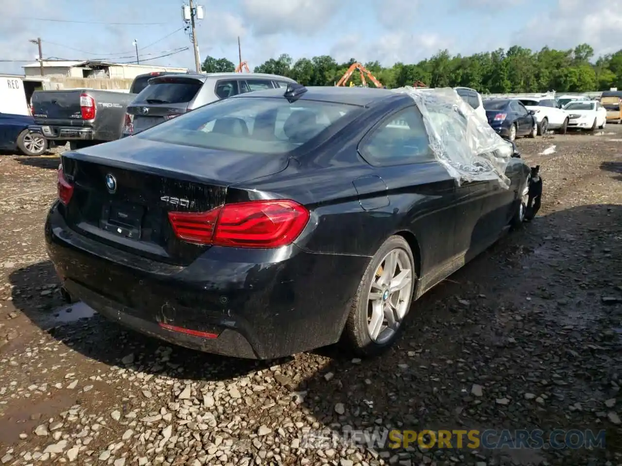 4 Photograph of a damaged car WBA4W5C54KAE51269 BMW 4 SERIES 2019