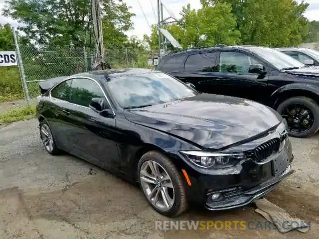 1 Photograph of a damaged car WBA4W5C55KAE49675 BMW 4 SERIES 2019