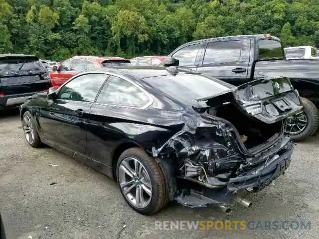 3 Photograph of a damaged car WBA4W5C55KAE49675 BMW 4 SERIES 2019