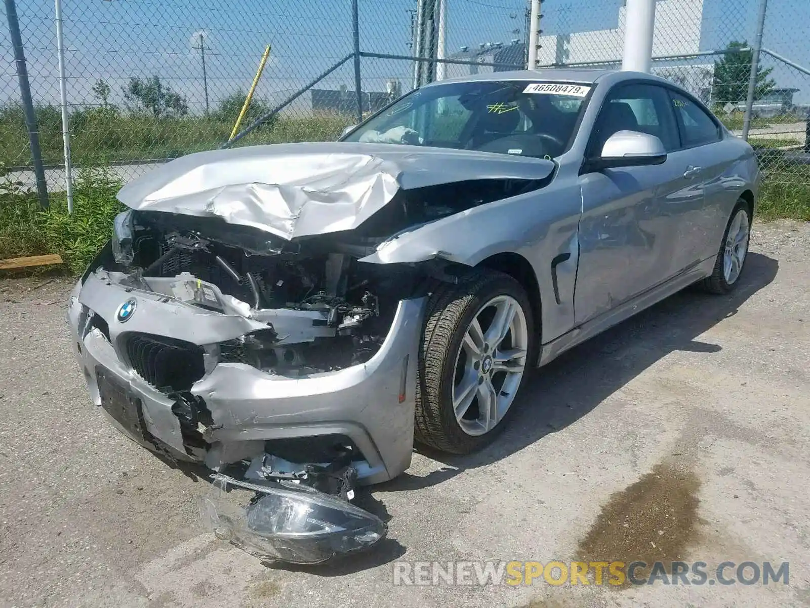 2 Фотография поврежденного автомобиля WBA4W5C56KAE49474 BMW 4 SERIES 2019