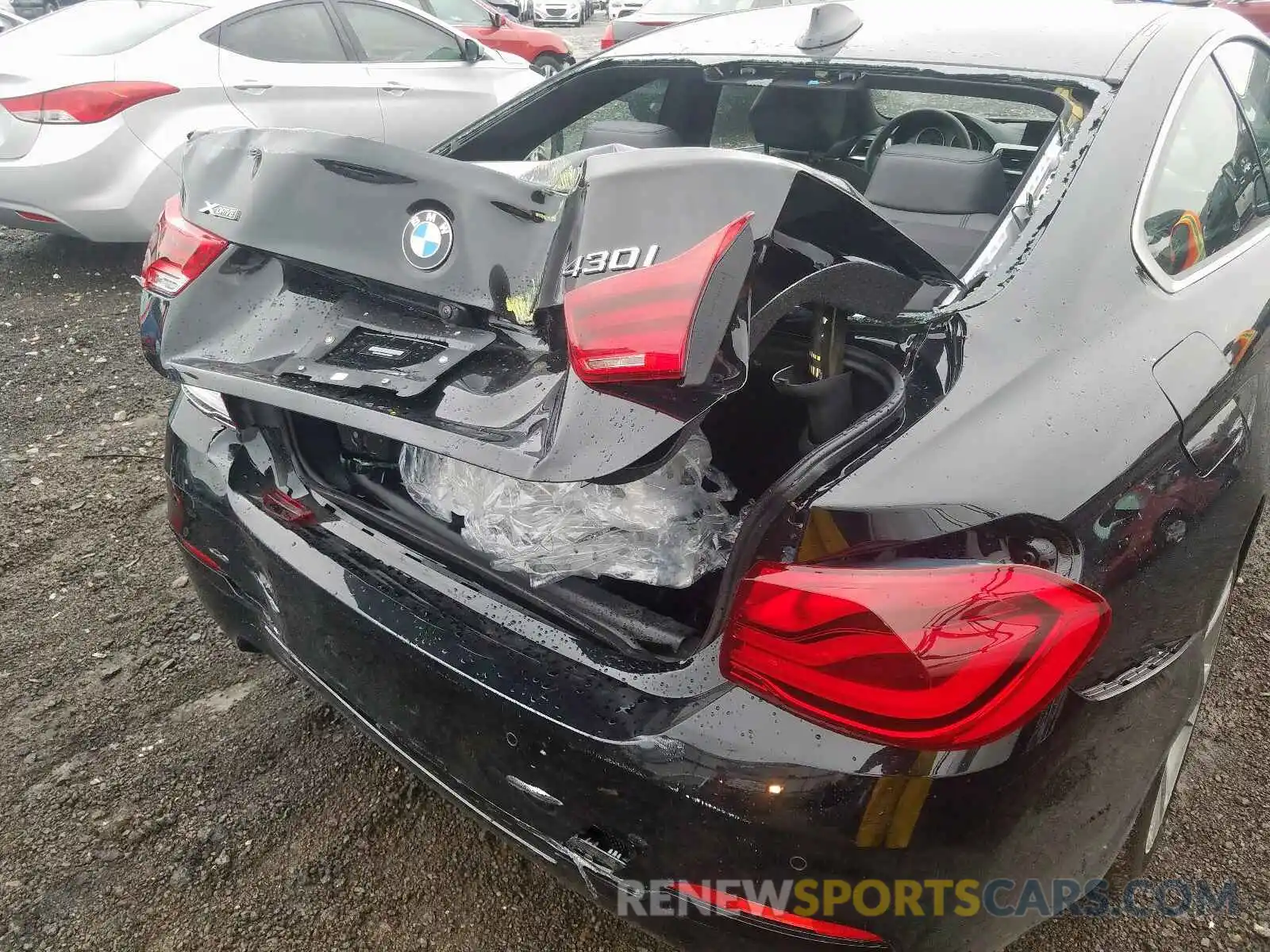9 Фотография поврежденного автомобиля WBA4W5C56KAE50933 BMW 4 SERIES 2019