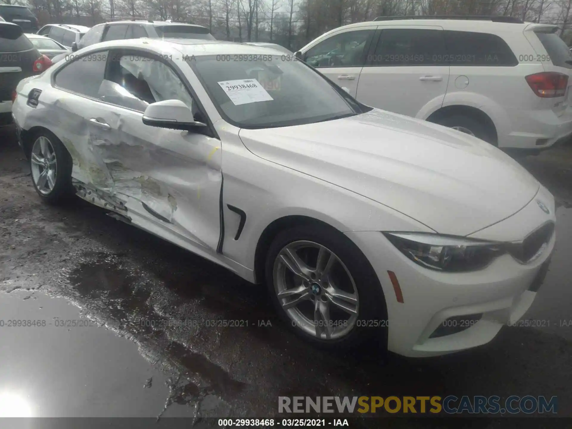 1 Photograph of a damaged car WBA4W5C56KAE51323 BMW 4 SERIES 2019