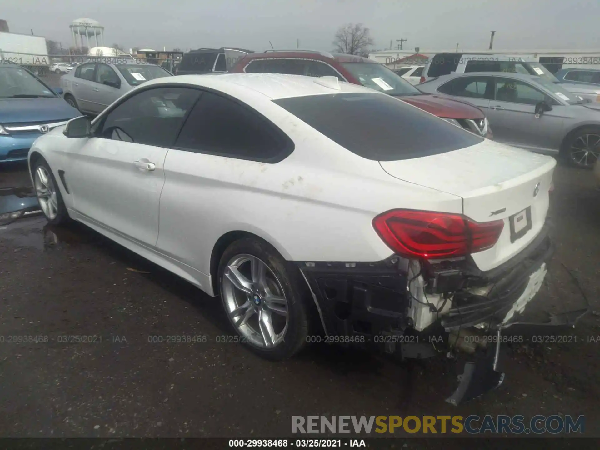 3 Фотография поврежденного автомобиля WBA4W5C56KAE51323 BMW 4 SERIES 2019