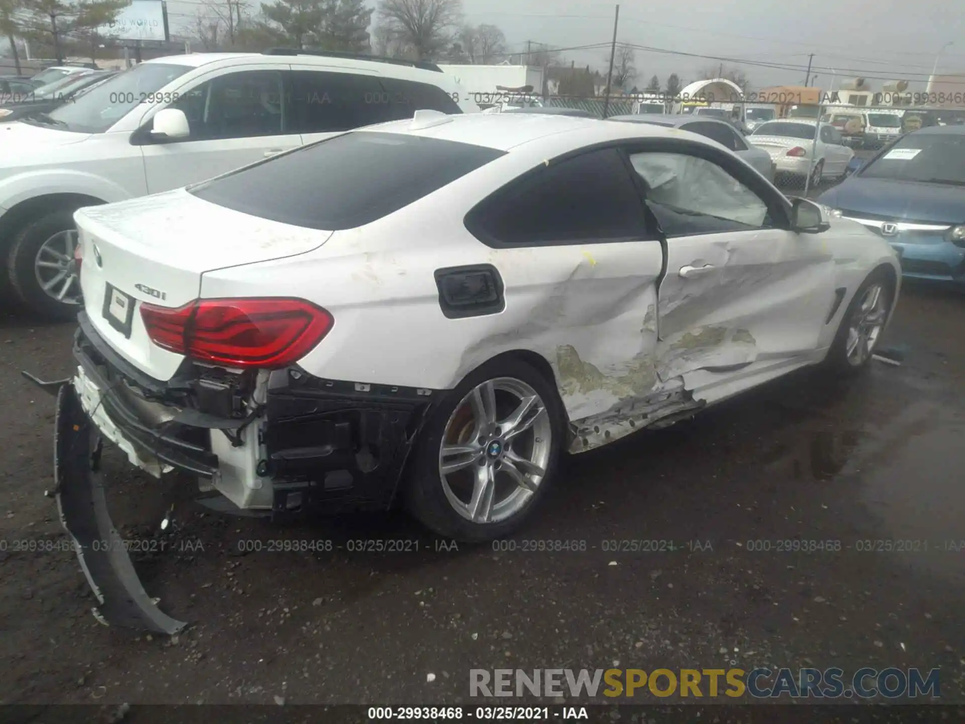 4 Фотография поврежденного автомобиля WBA4W5C56KAE51323 BMW 4 SERIES 2019