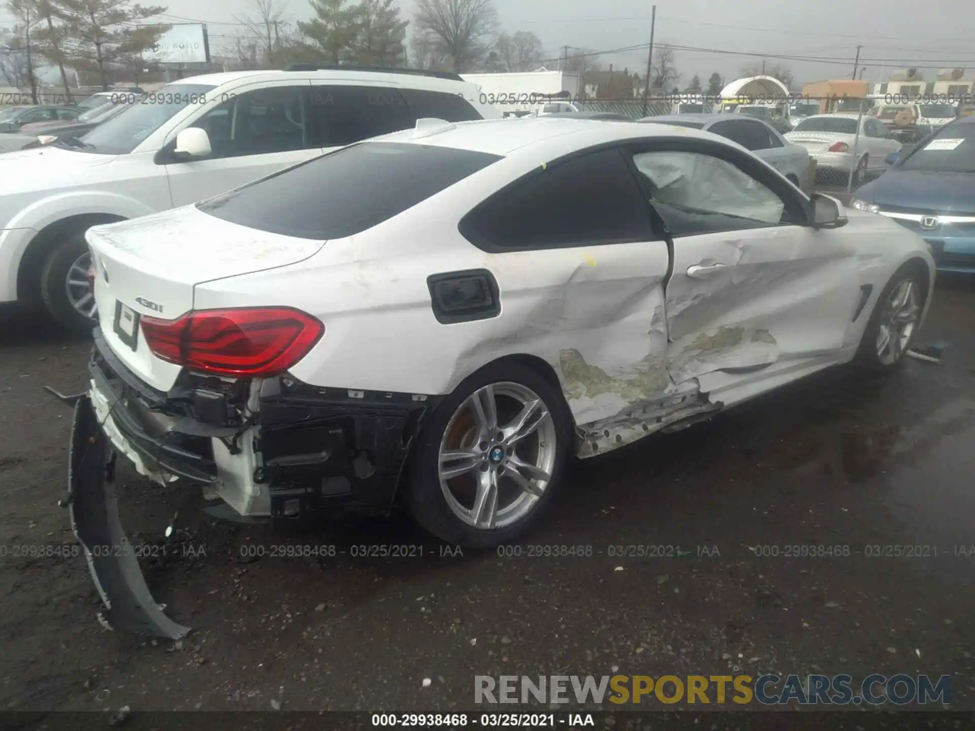 6 Photograph of a damaged car WBA4W5C56KAE51323 BMW 4 SERIES 2019