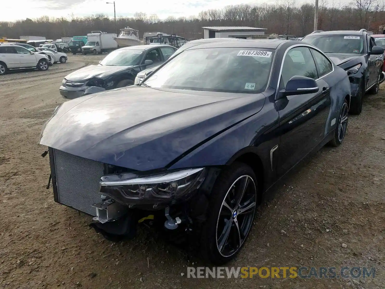 2 Photograph of a damaged car WBA4W5C56KAE51368 BMW 4 SERIES 2019