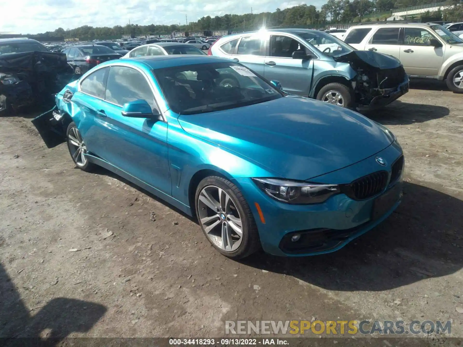 1 Photograph of a damaged car WBA4W5C57KAE50729 BMW 4 SERIES 2019