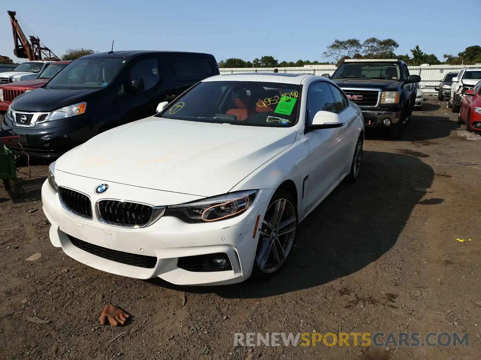 2 Photograph of a damaged car WBA4W5C57KAE51282 BMW 4 SERIES 2019