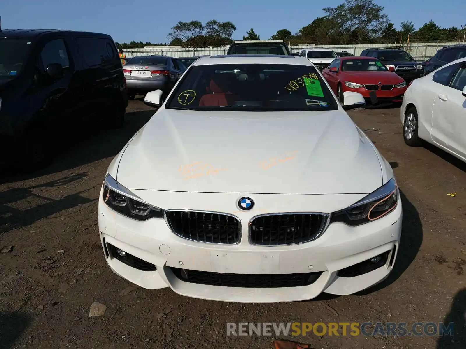 9 Photograph of a damaged car WBA4W5C57KAE51282 BMW 4 SERIES 2019