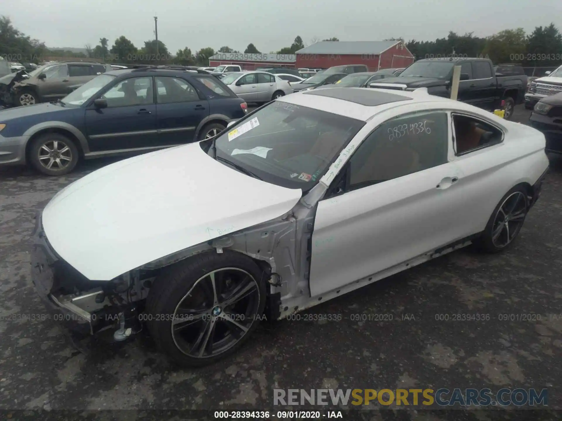 2 Photograph of a damaged car WBA4W5C57KAE51296 BMW 4 SERIES 2019