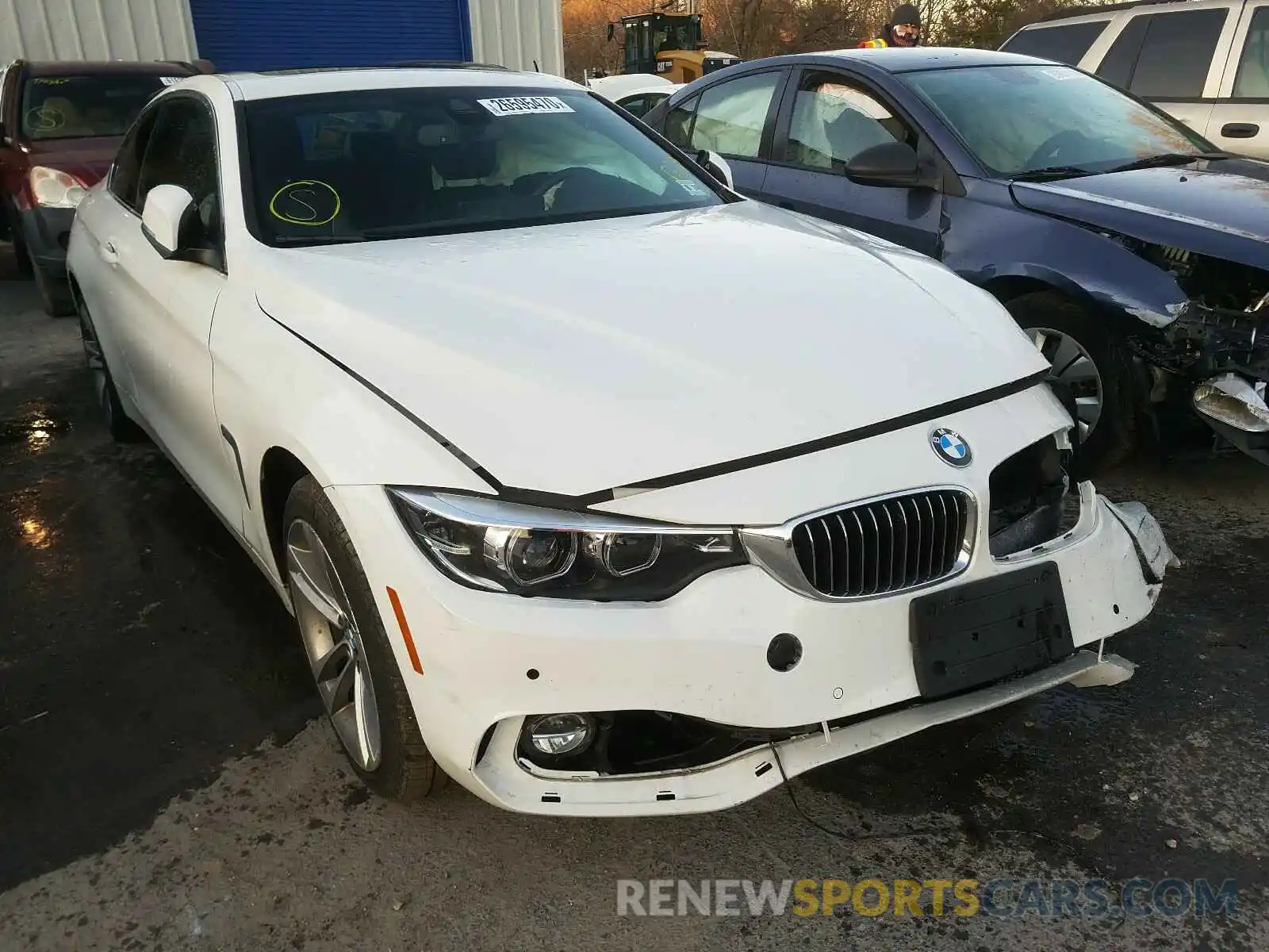 1 Photograph of a damaged car WBA4W5C58KAE49606 BMW 4 SERIES 2019