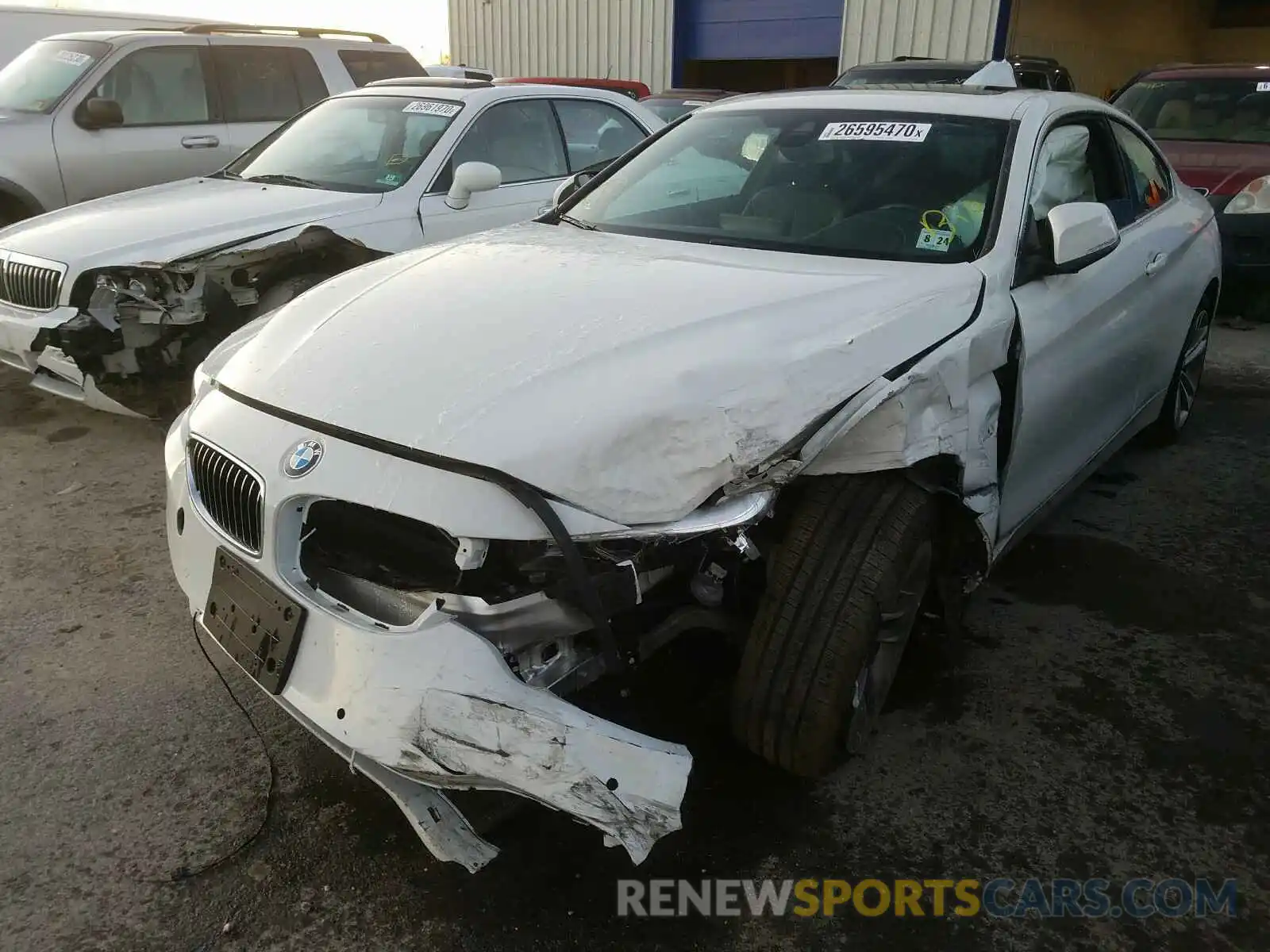 2 Photograph of a damaged car WBA4W5C58KAE49606 BMW 4 SERIES 2019