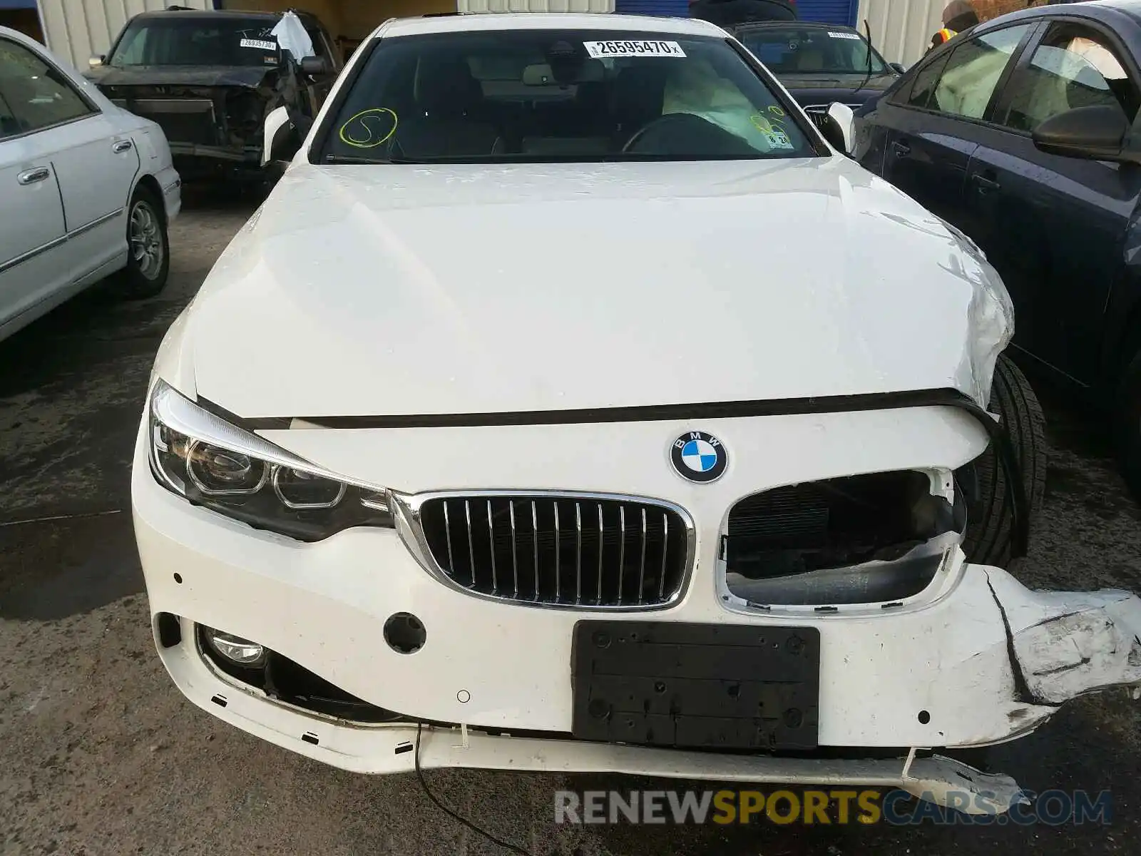 7 Photograph of a damaged car WBA4W5C58KAE49606 BMW 4 SERIES 2019