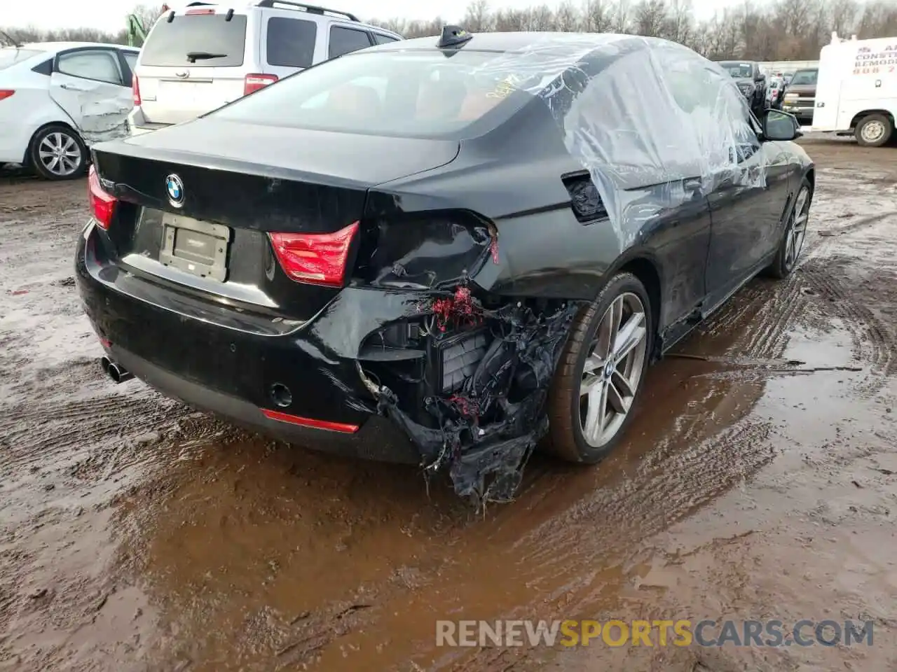 4 Photograph of a damaged car WBA4W5C58KAE49752 BMW 4 SERIES 2019