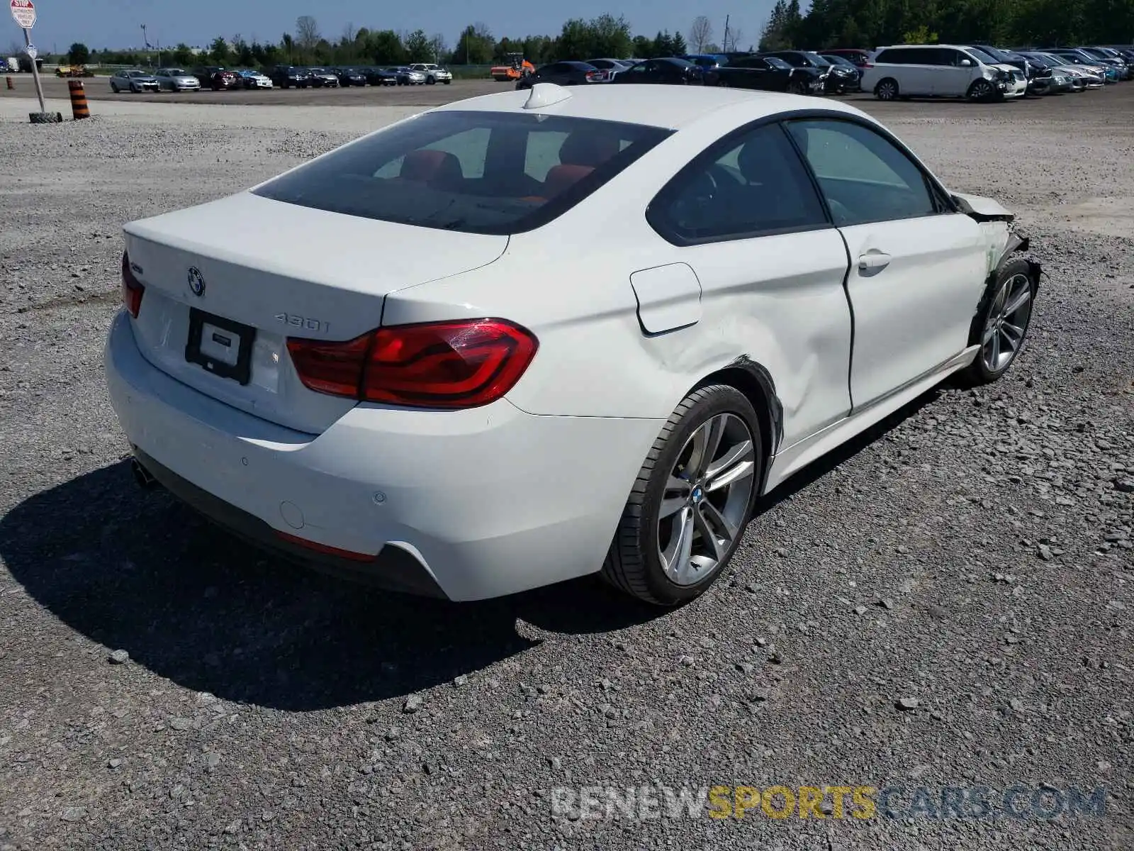 4 Photograph of a damaged car WBA4W5C58KAE49881 BMW 4 SERIES 2019