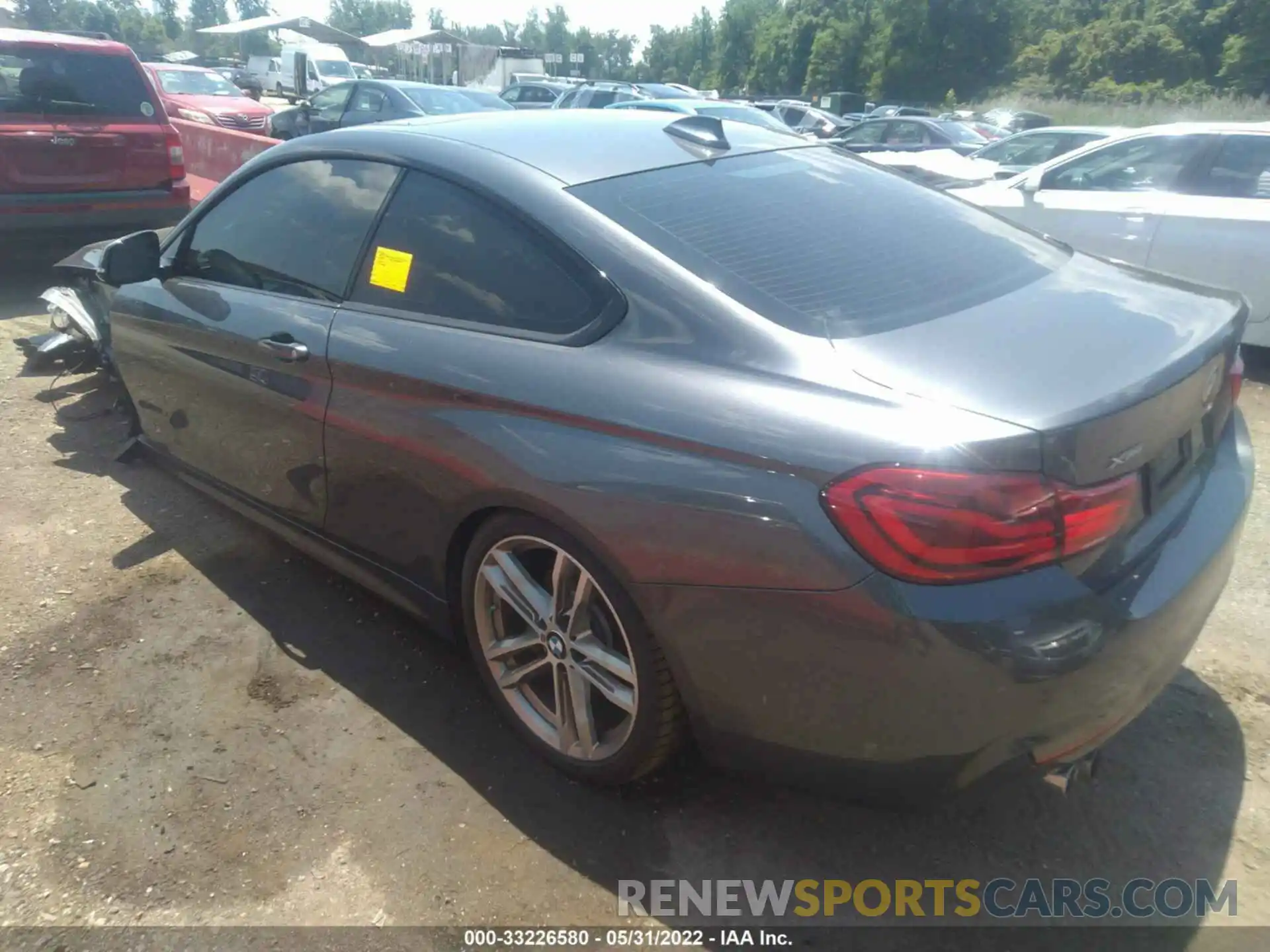 3 Photograph of a damaged car WBA4W5C59KAE50831 BMW 4 SERIES 2019