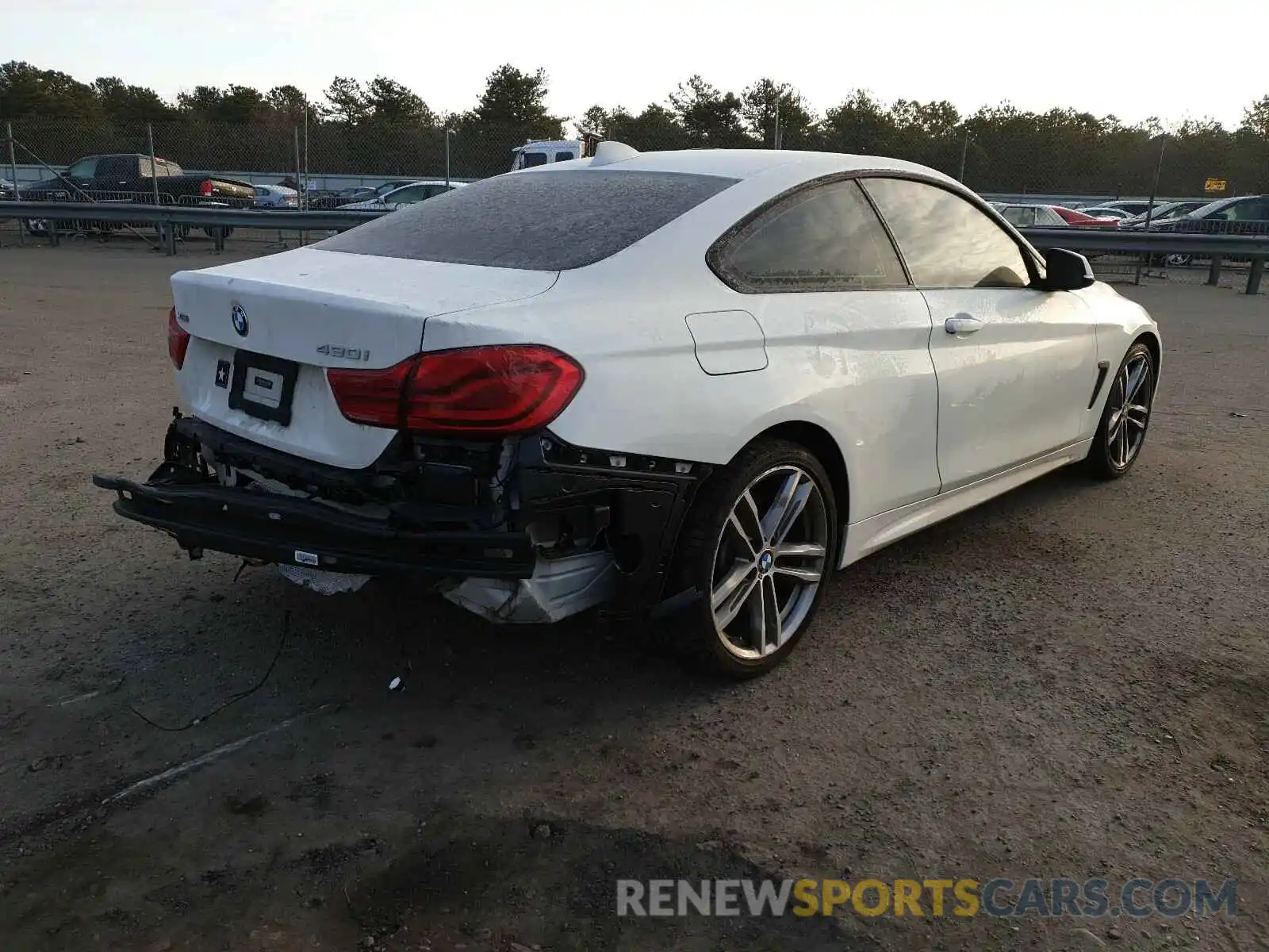 4 Photograph of a damaged car WBA4W5C5XKAE43662 BMW 4 SERIES 2019